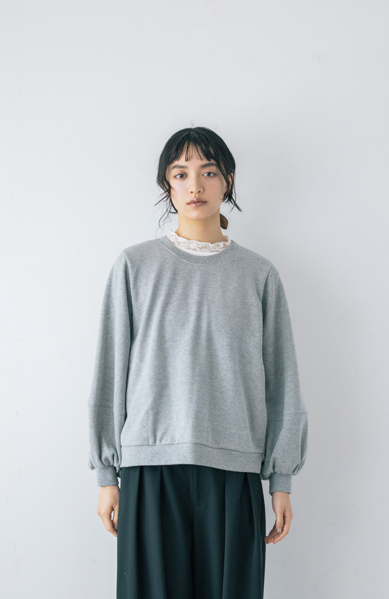 エルボーステッチプルオーバー(2026 Autumn Collection)