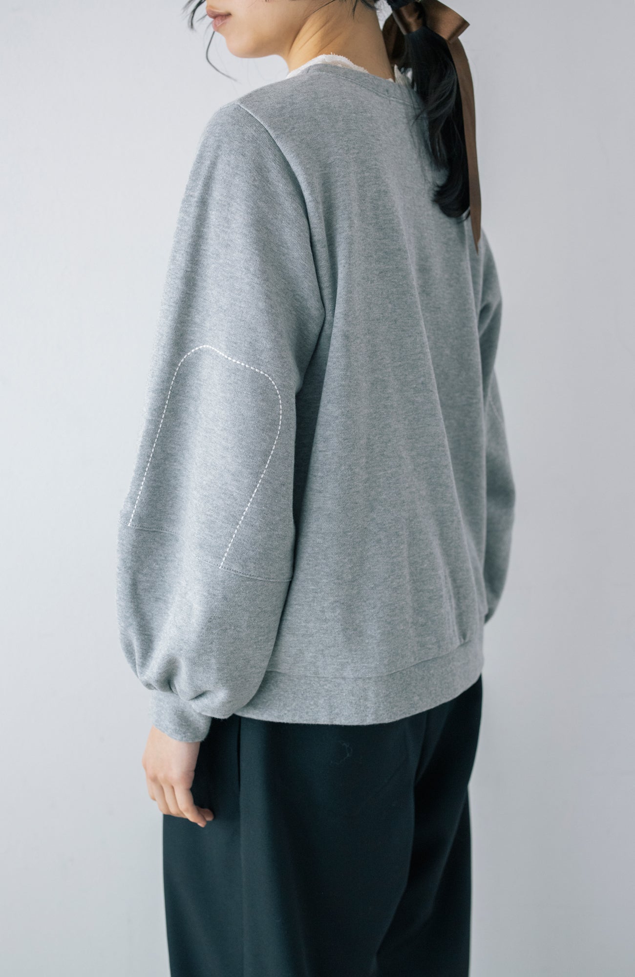 エルボーステッチプルオーバー(2026 Autumn Collection)