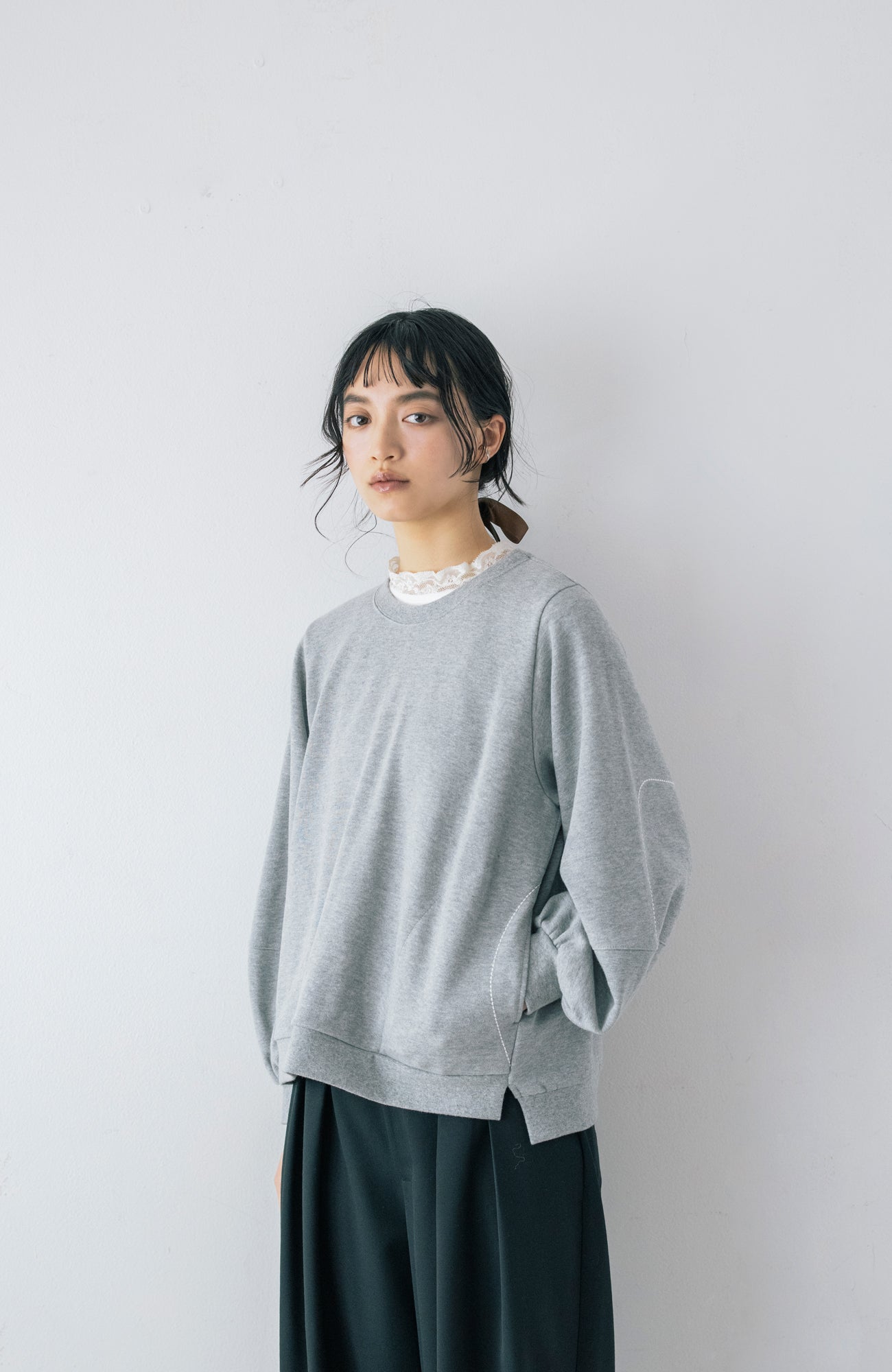 エルボーステッチプルオーバー(2026 Autumn Collection)