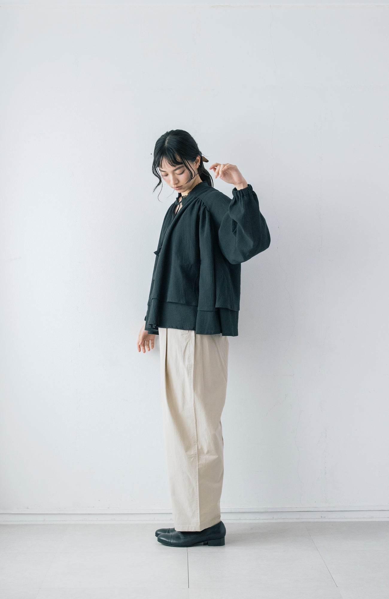 ドゥーブルギャザーブラウス(2026 Autumn Collection)
