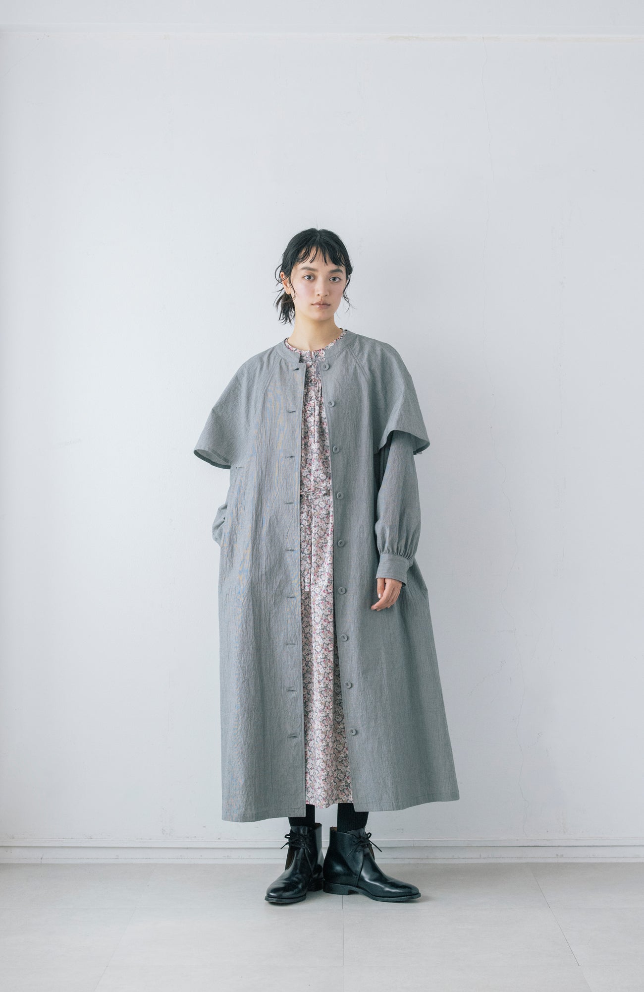LIBERTY PRINTスモッキングドレス(2026 Autumn Collection)