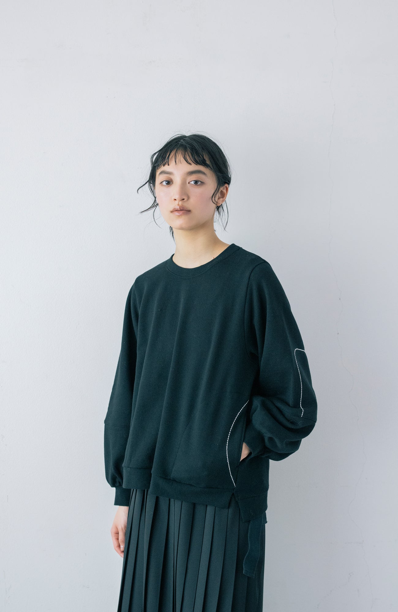 エルボーステッチプルオーバー(2026 Autumn Collection)