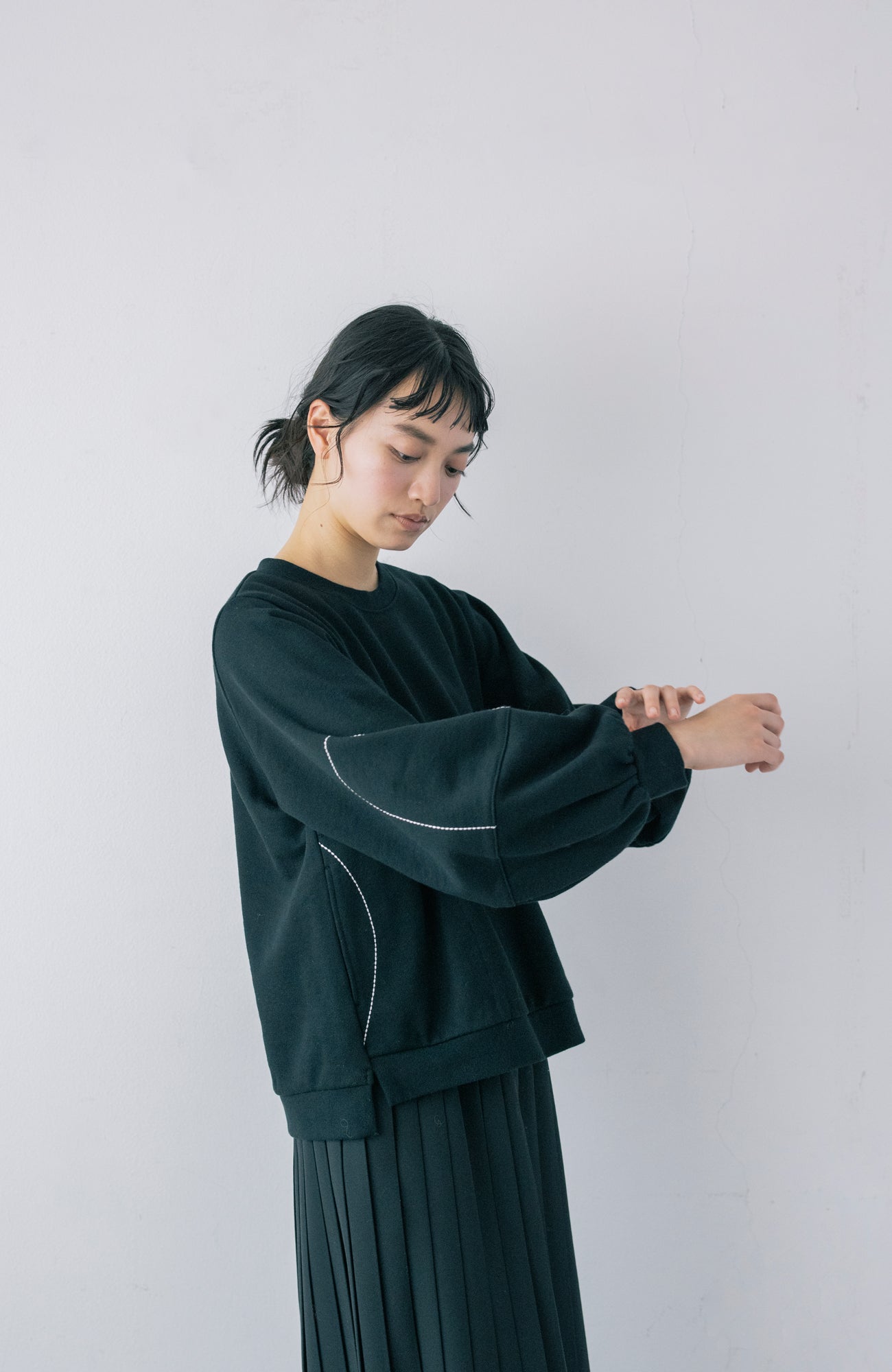 エルボーステッチプルオーバー(2026 Autumn Collection)