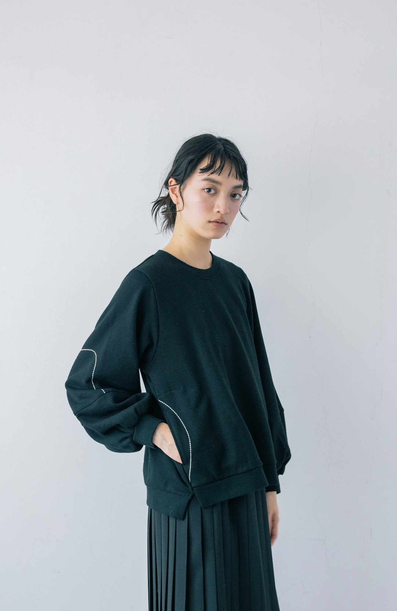エルボーステッチプルオーバー(2026 Autumn Collection)