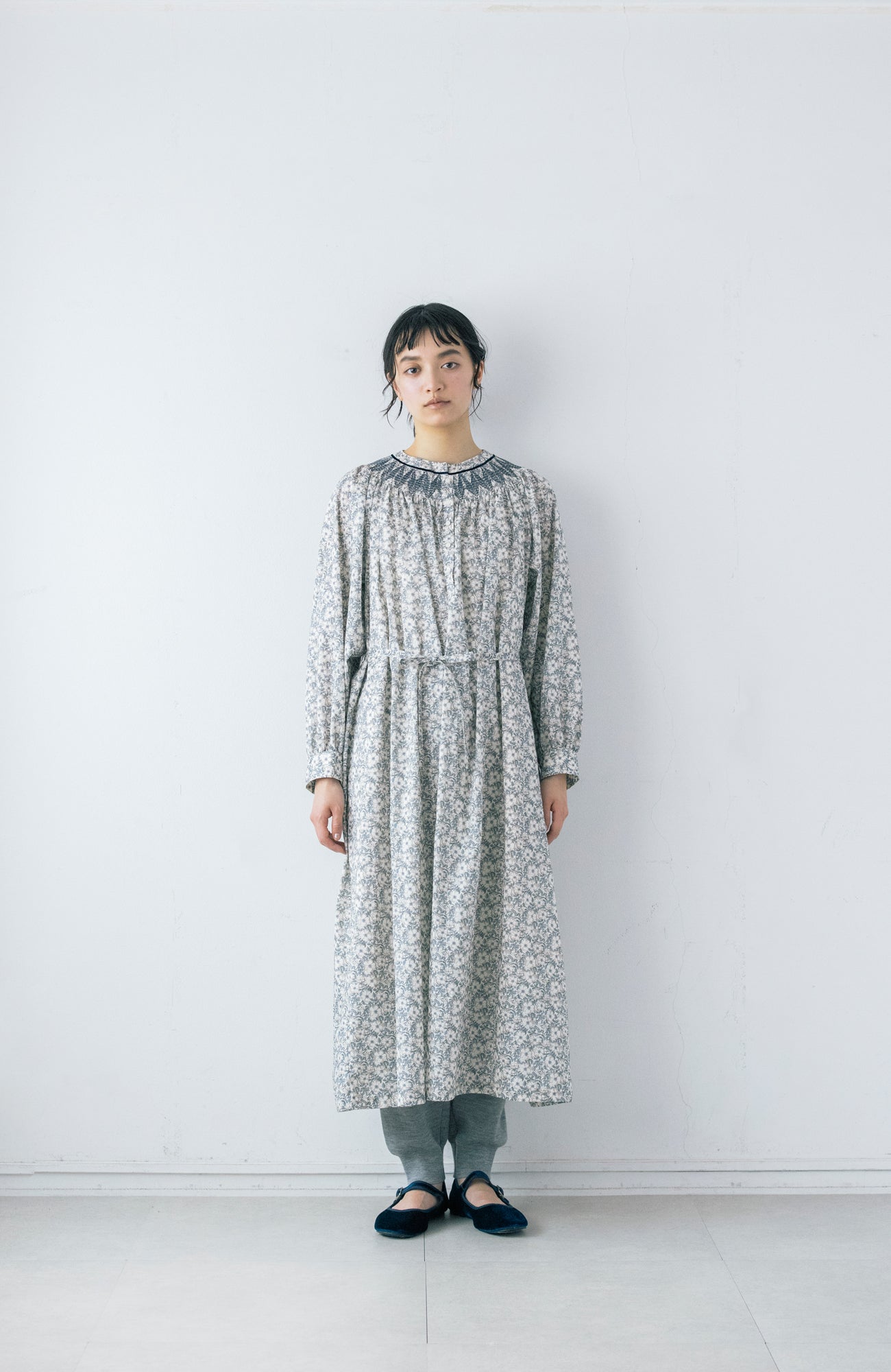 LIBERTY PRINTスモッキングドレス(2026 Autumn Collection)