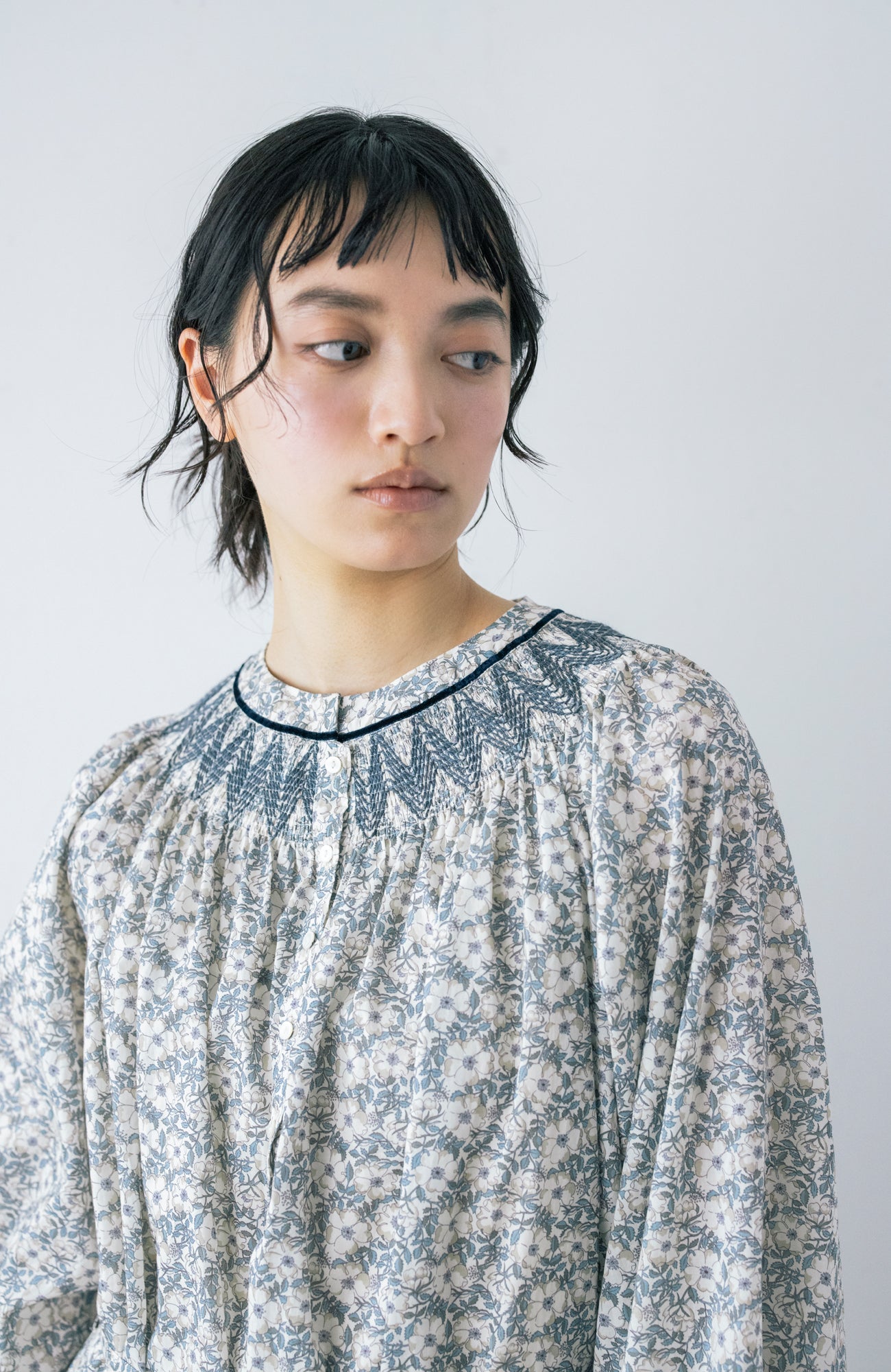 LIBERTY PRINTスモッキングドレス(2026 Autumn Collection)