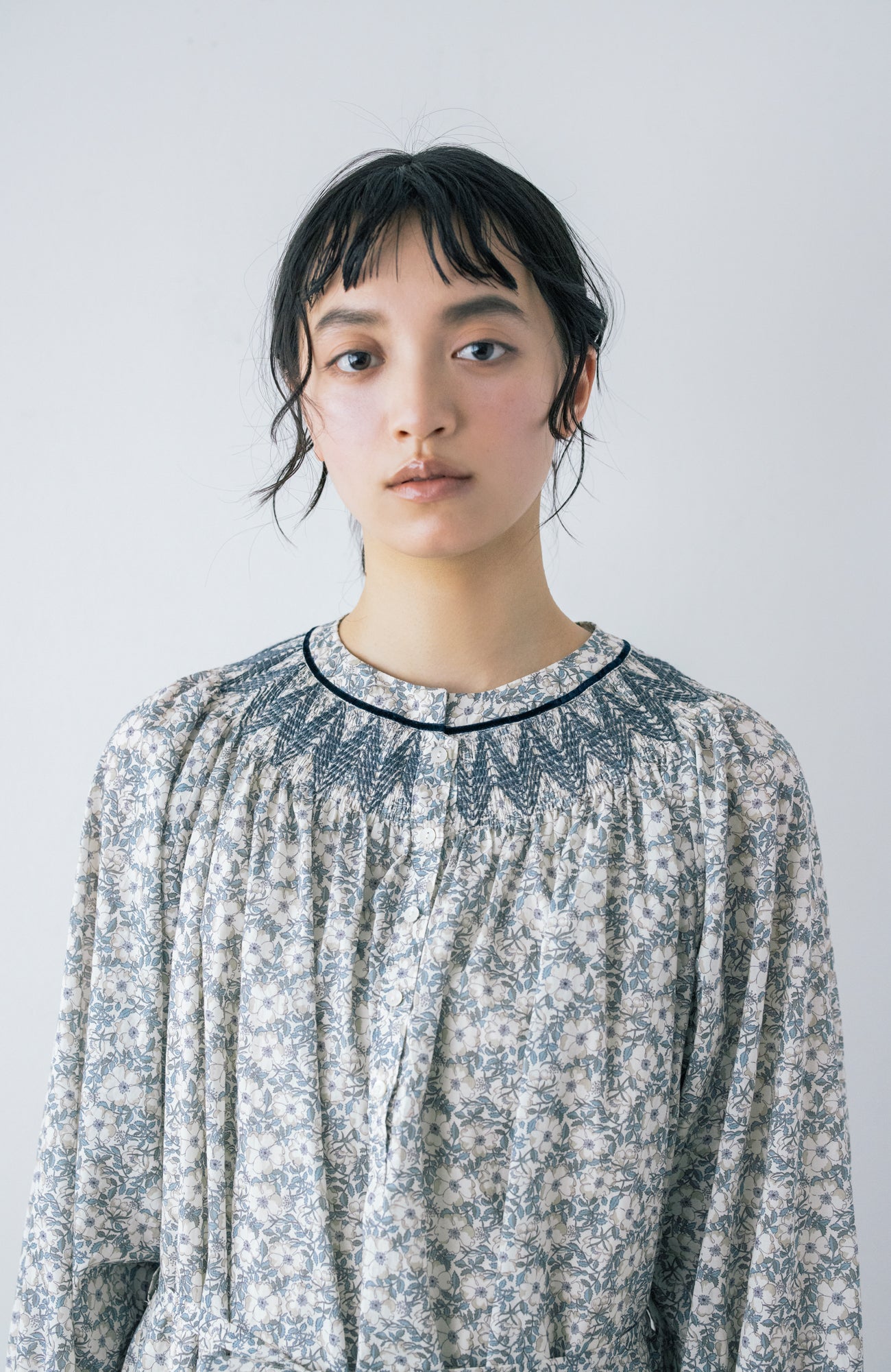 LIBERTY PRINTスモッキングドレス(2026 Autumn Collection)