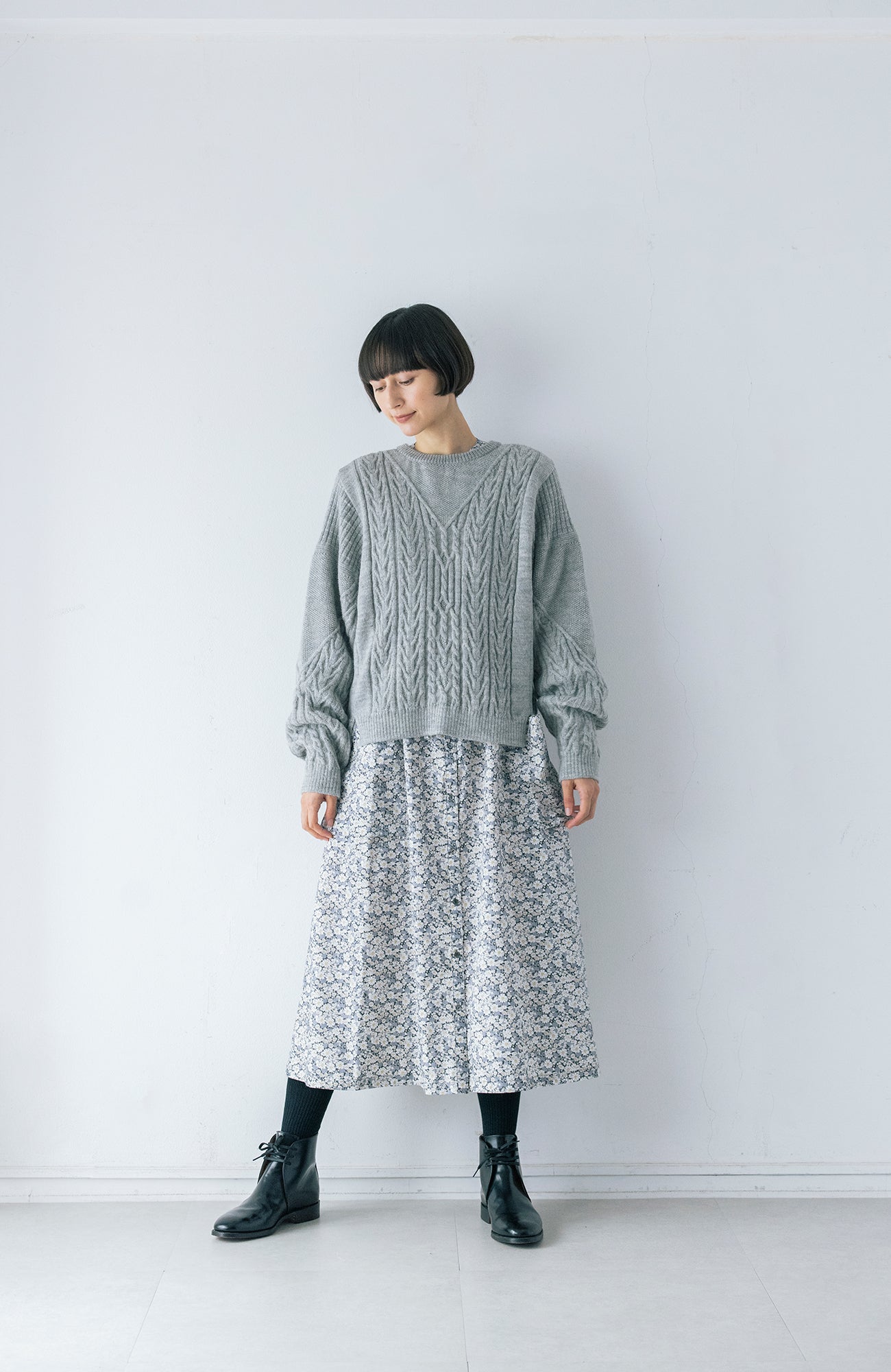 2wayケーブルニット(2026-2027 Winter & Pre-spring Collection)