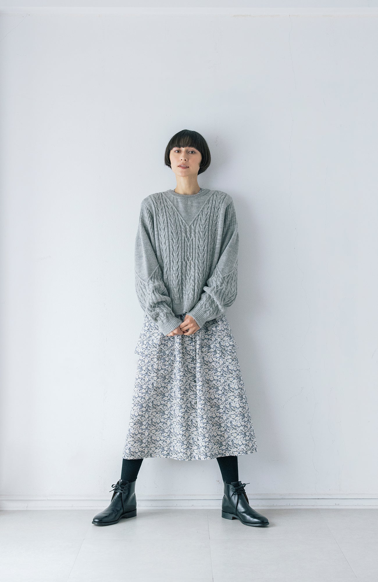 2wayケーブルニット(2026-2027 Winter & Pre-spring Collection)