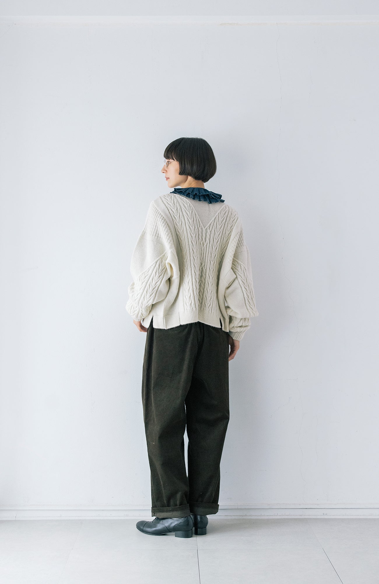 2wayケーブルニット(2026-2027 Winter & Pre-spring Collection)