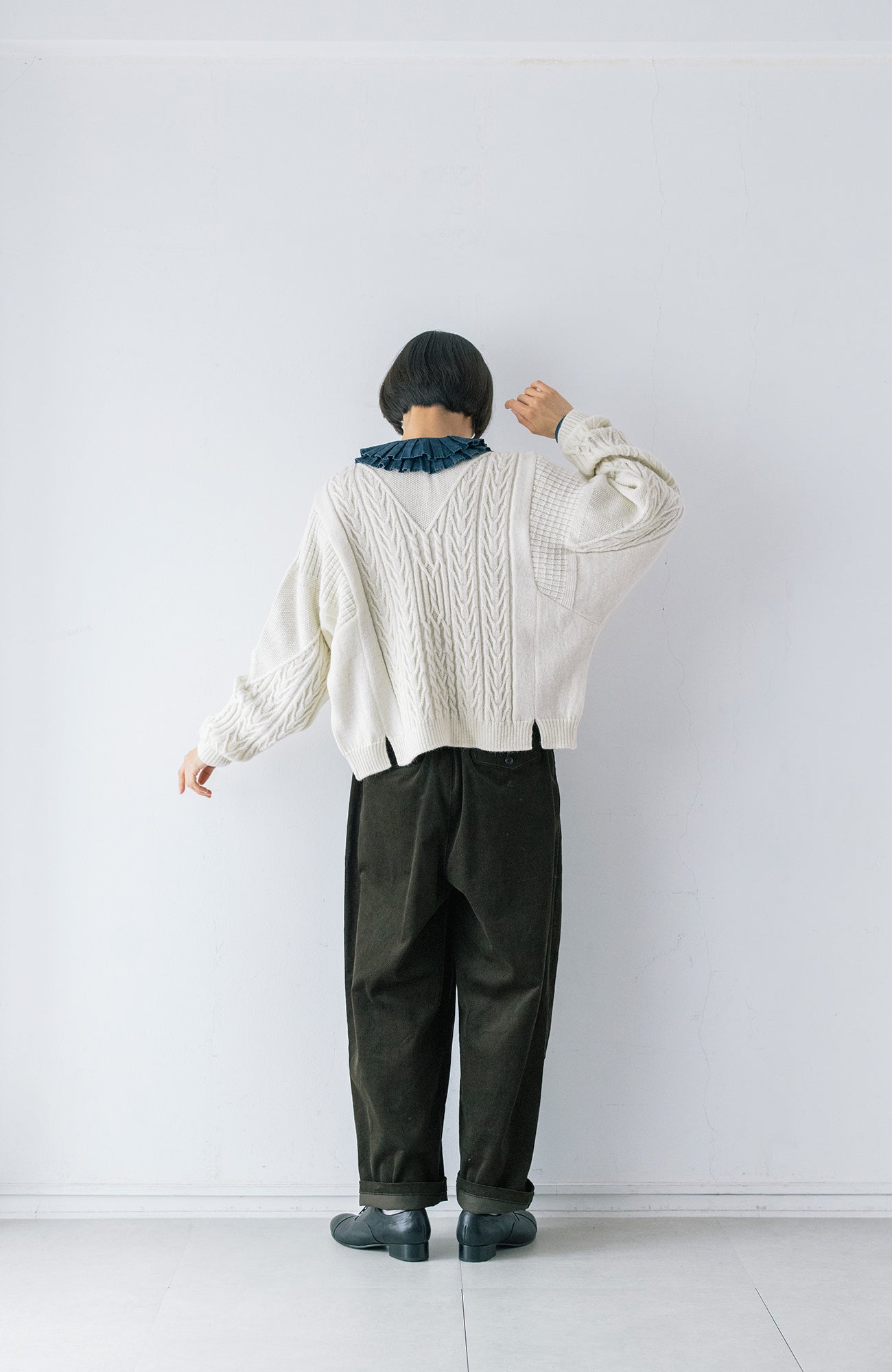 2wayケーブルニット(2026-2027 Winter & Pre-spring Collection)