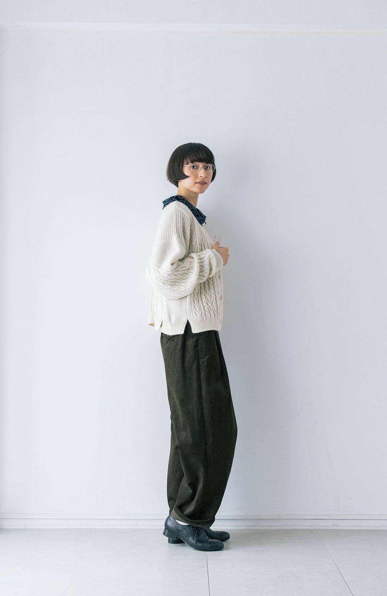 2wayケーブルニット(2026-2027 Winter & Pre-spring Collection)