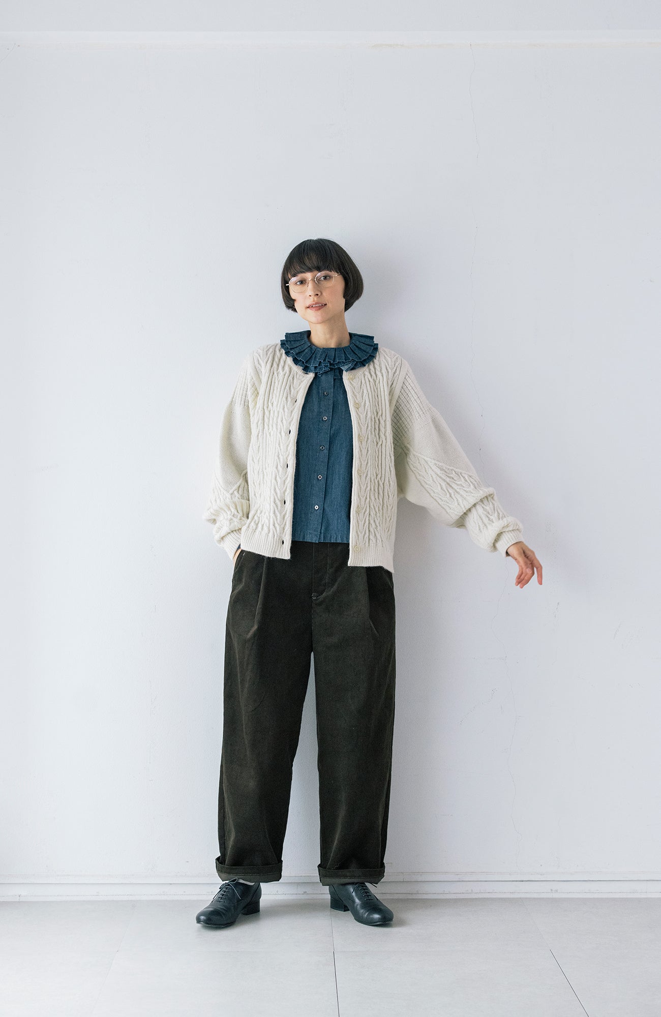 ワンタックパンツ(2026-2027 Winter & Pre-spring Collection)
