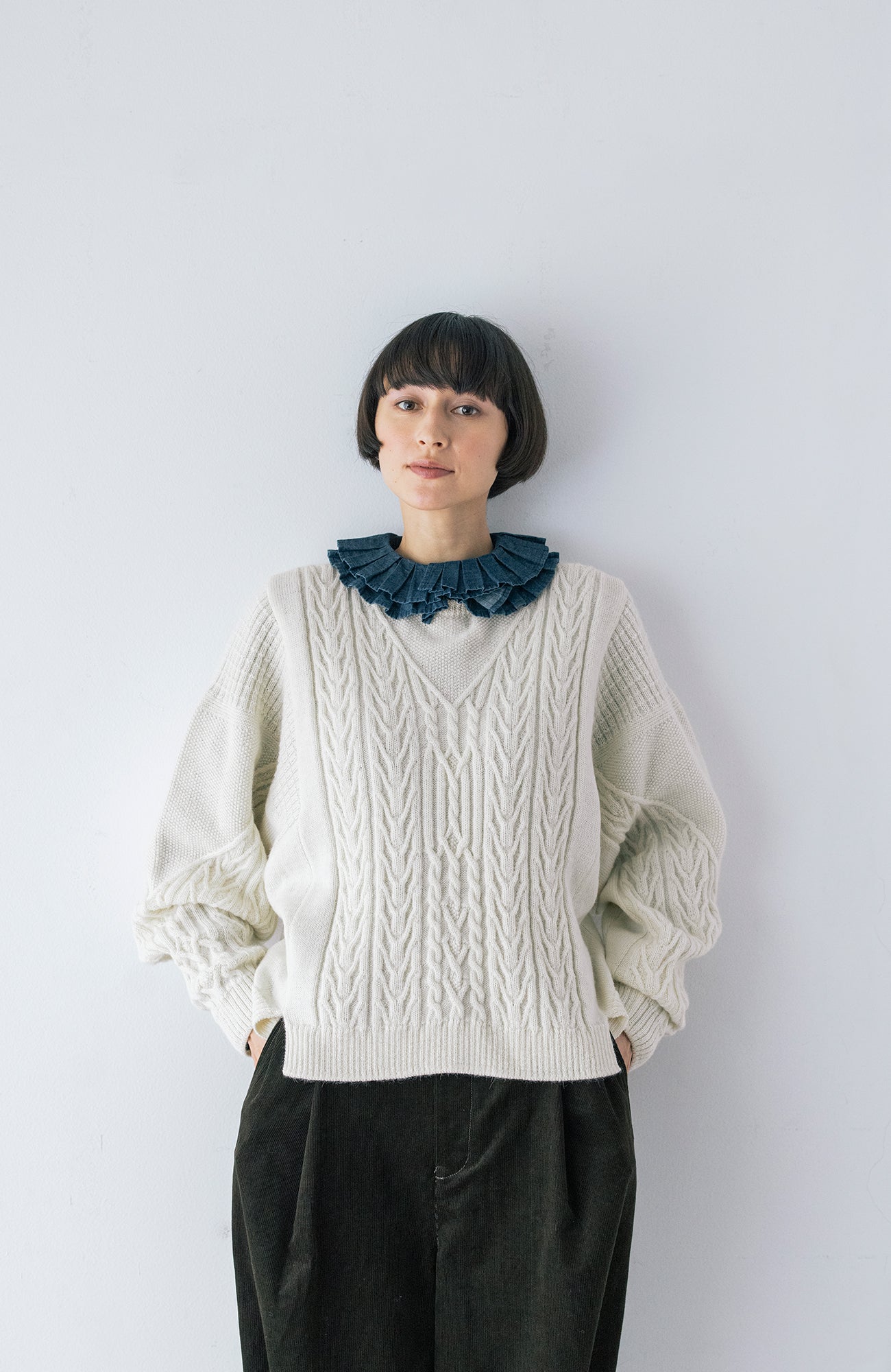 2wayケーブルニット(2026-2027 Winter & Pre-spring Collection)