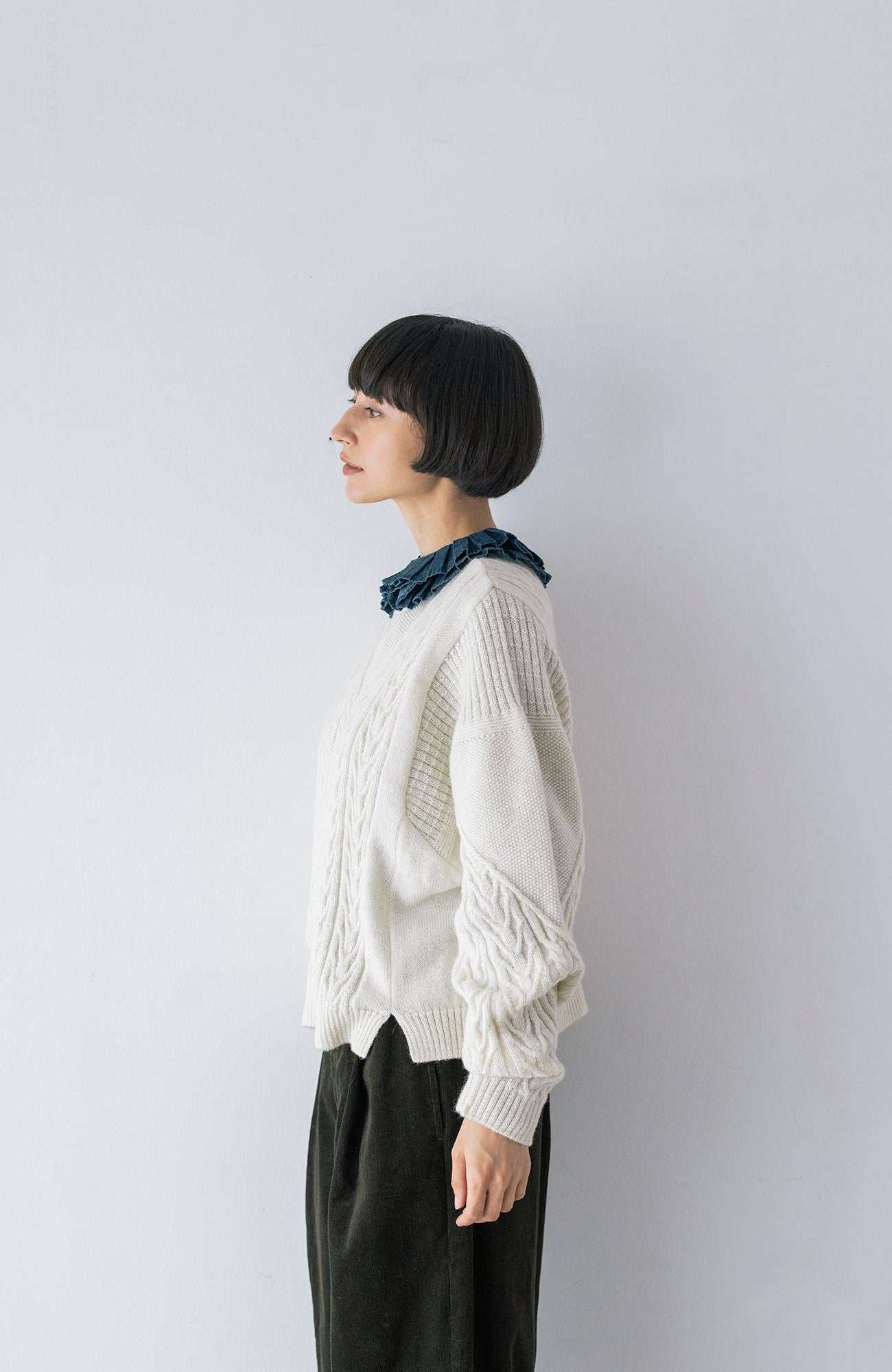 2wayケーブルニット(2026-2027 Winter & Pre-spring Collection)