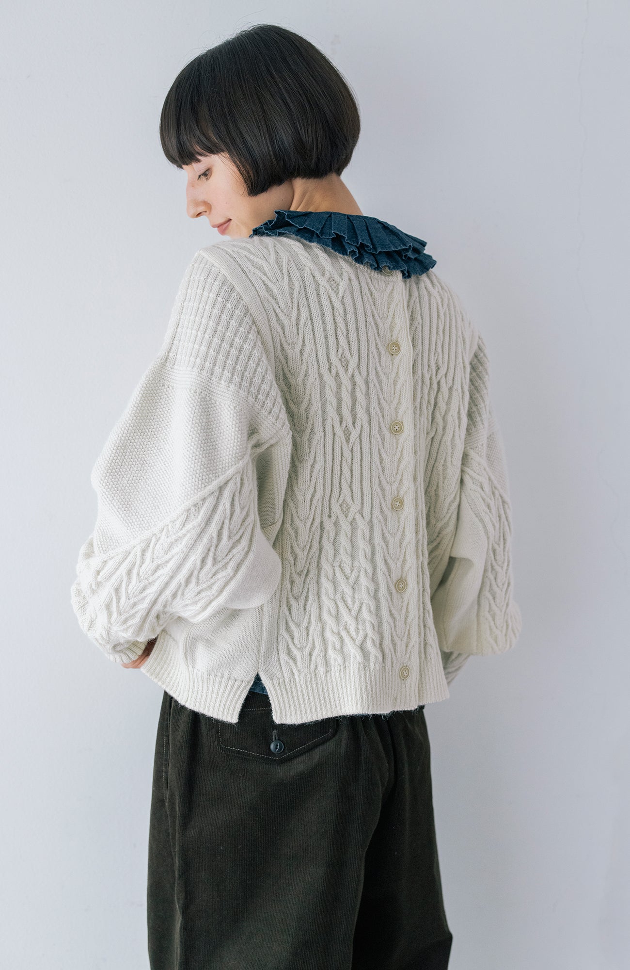 2wayケーブルニット(2026-2027 Winter & Pre-spring Collection)