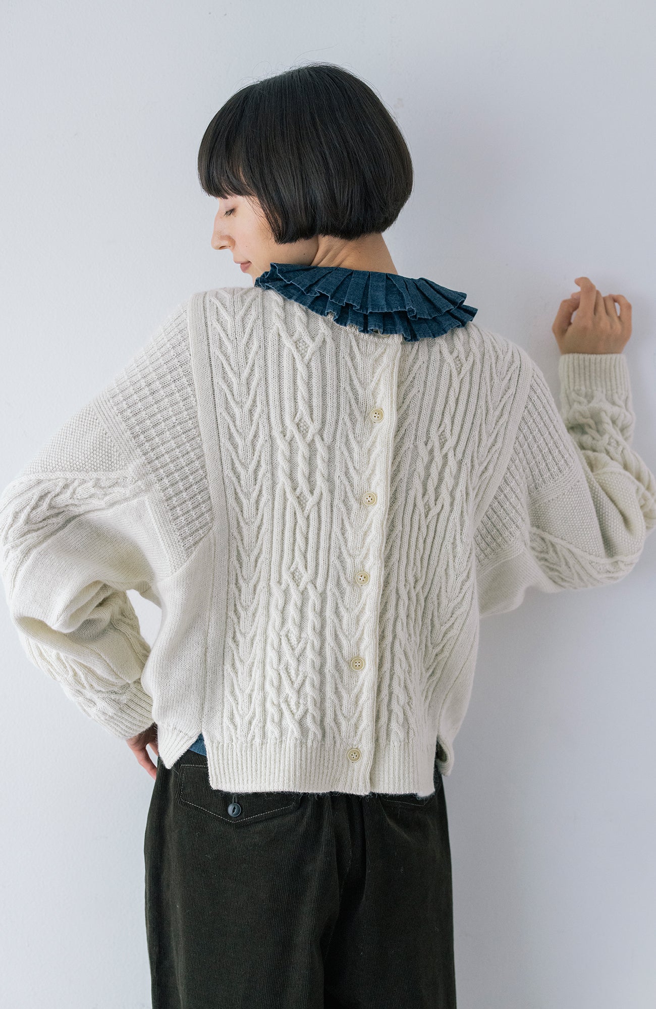 2wayケーブルニット(2026-2027 Winter & Pre-spring Collection)