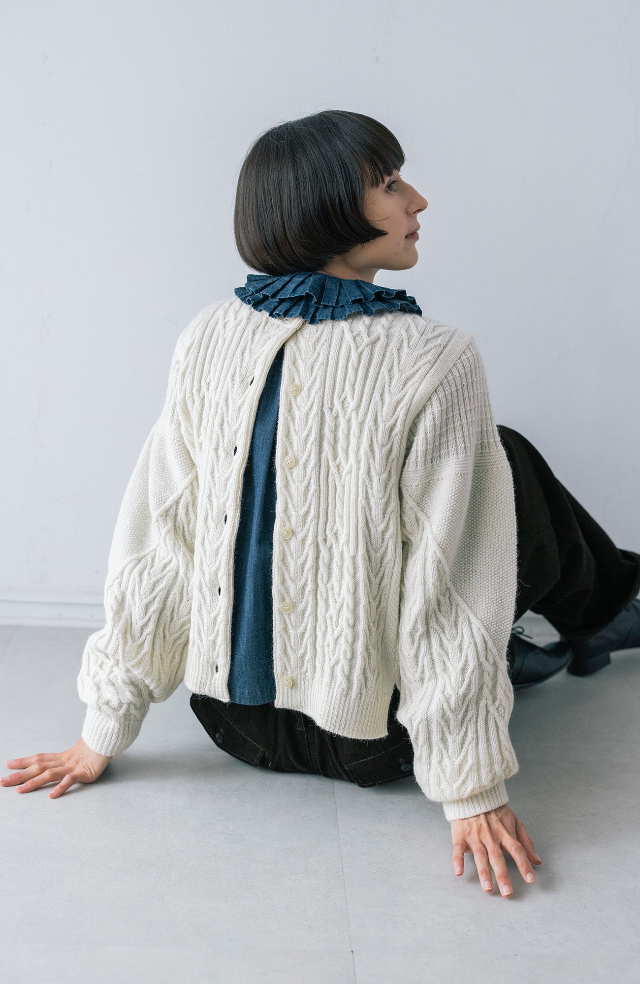 2wayケーブルニット(2026-2027 Winter & Pre-spring Collection)
