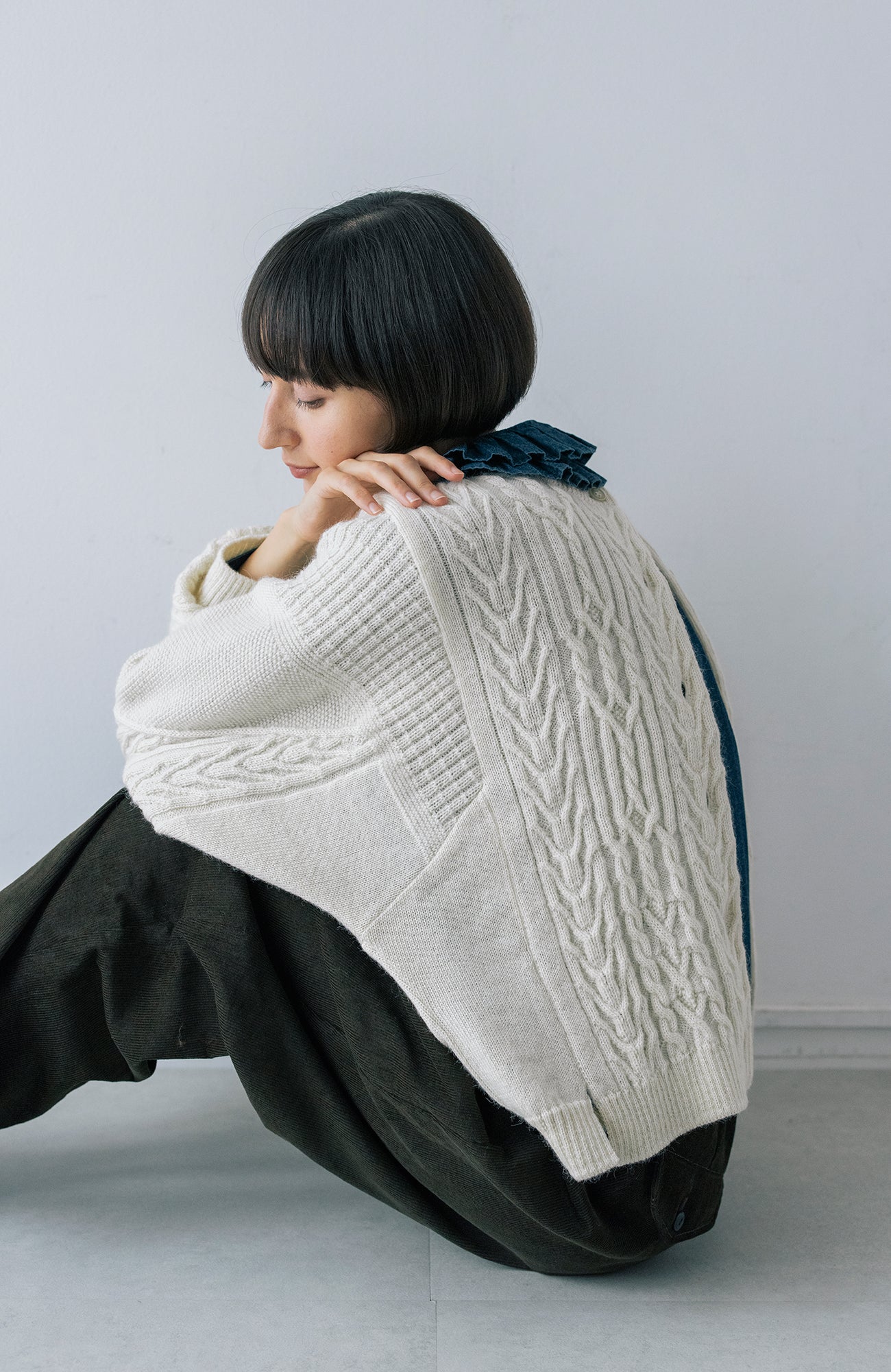 2wayケーブルニット(2026-2027 Winter & Pre-spring Collection)