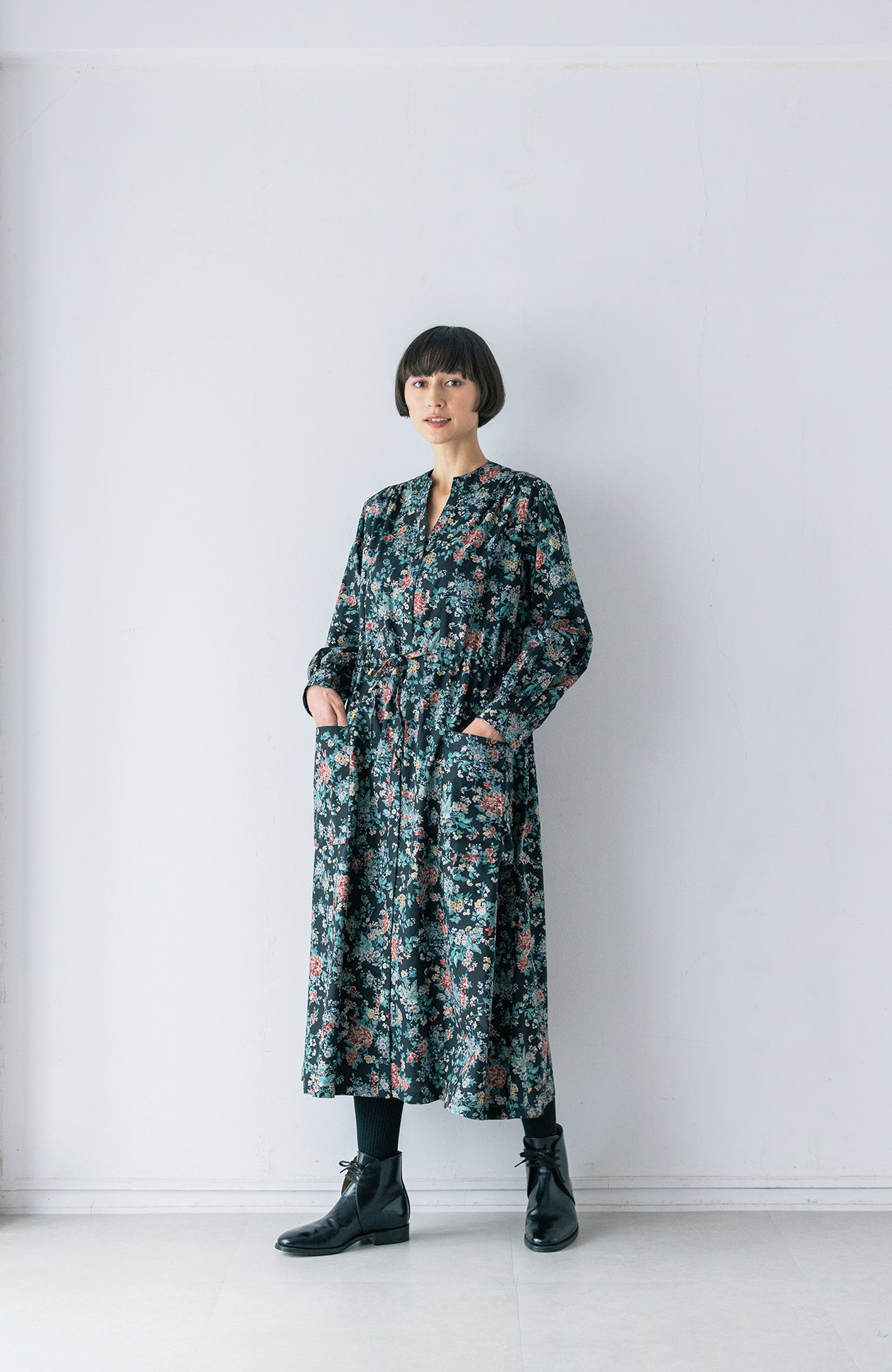 LIBERTY PRINTシャツドレス(2026-2027 Winter & Pre-spring Collection)