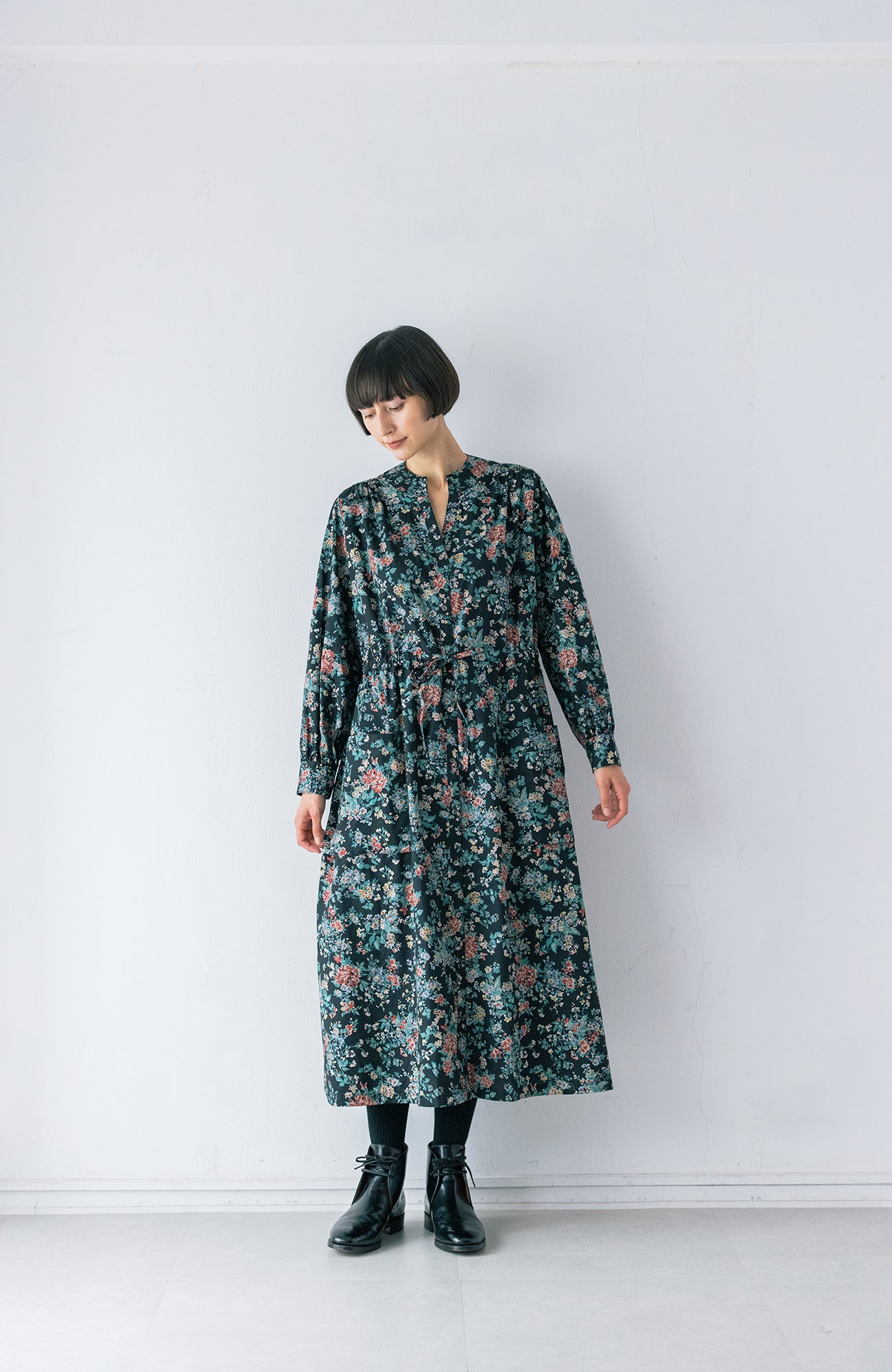 LIBERTY PRINTシャツドレス(2026-2027 Winter & Pre-spring Collection)