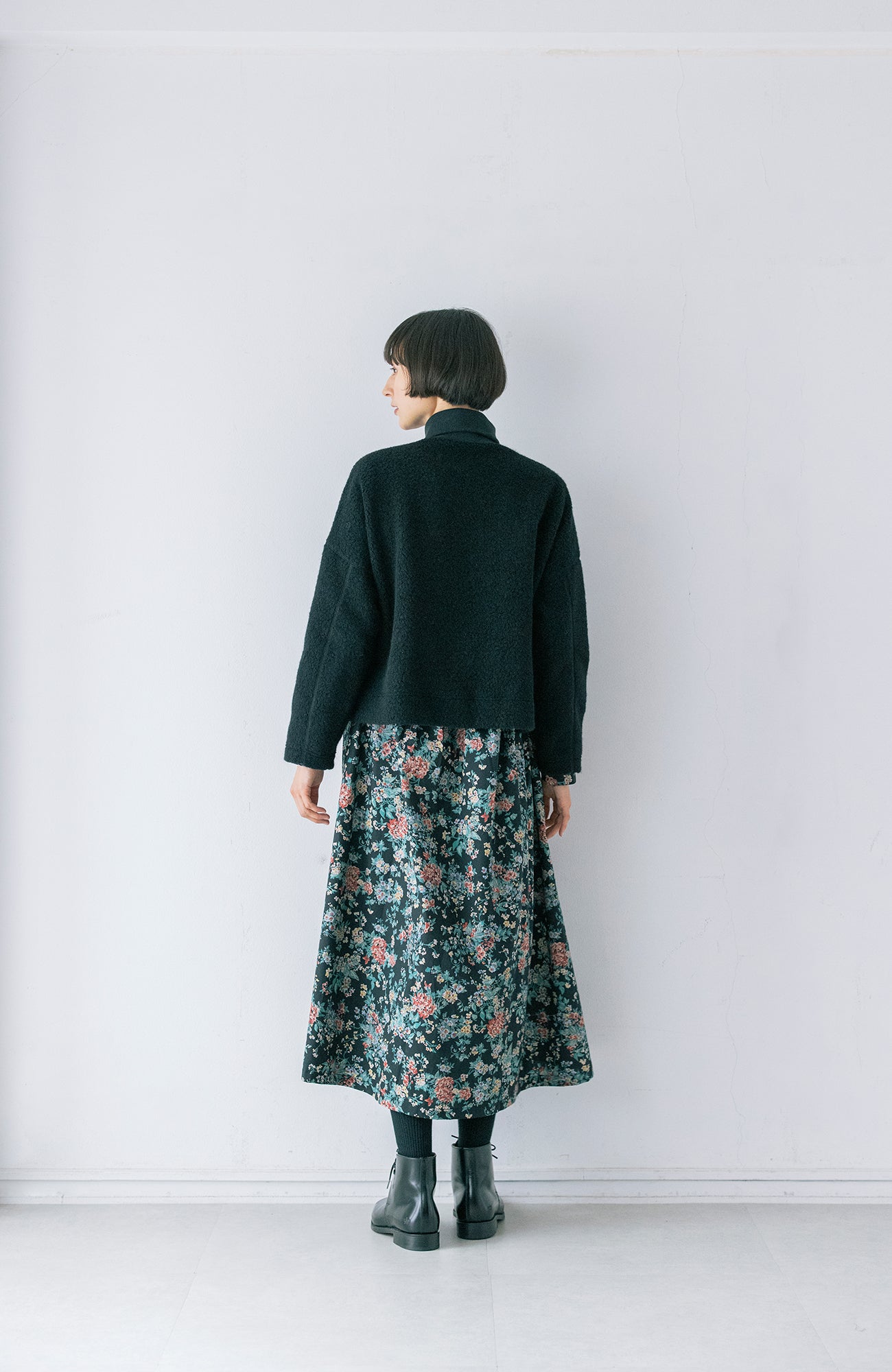 リブ襟ウールパイルプルオーバー(2026-2027 Winter & Pre-spring Collection)