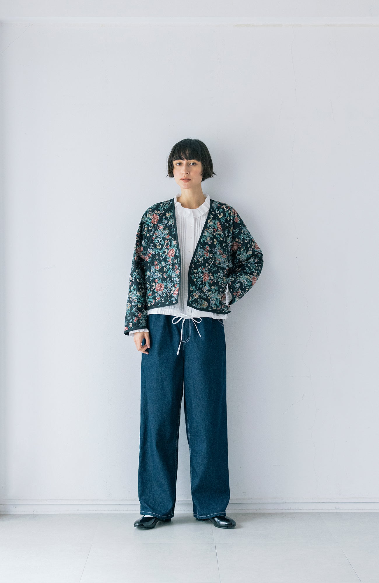 LIBERTY PRINTリバーシブルキルティングジャケット(2026-2027 Winter & Pre-spring Collection)