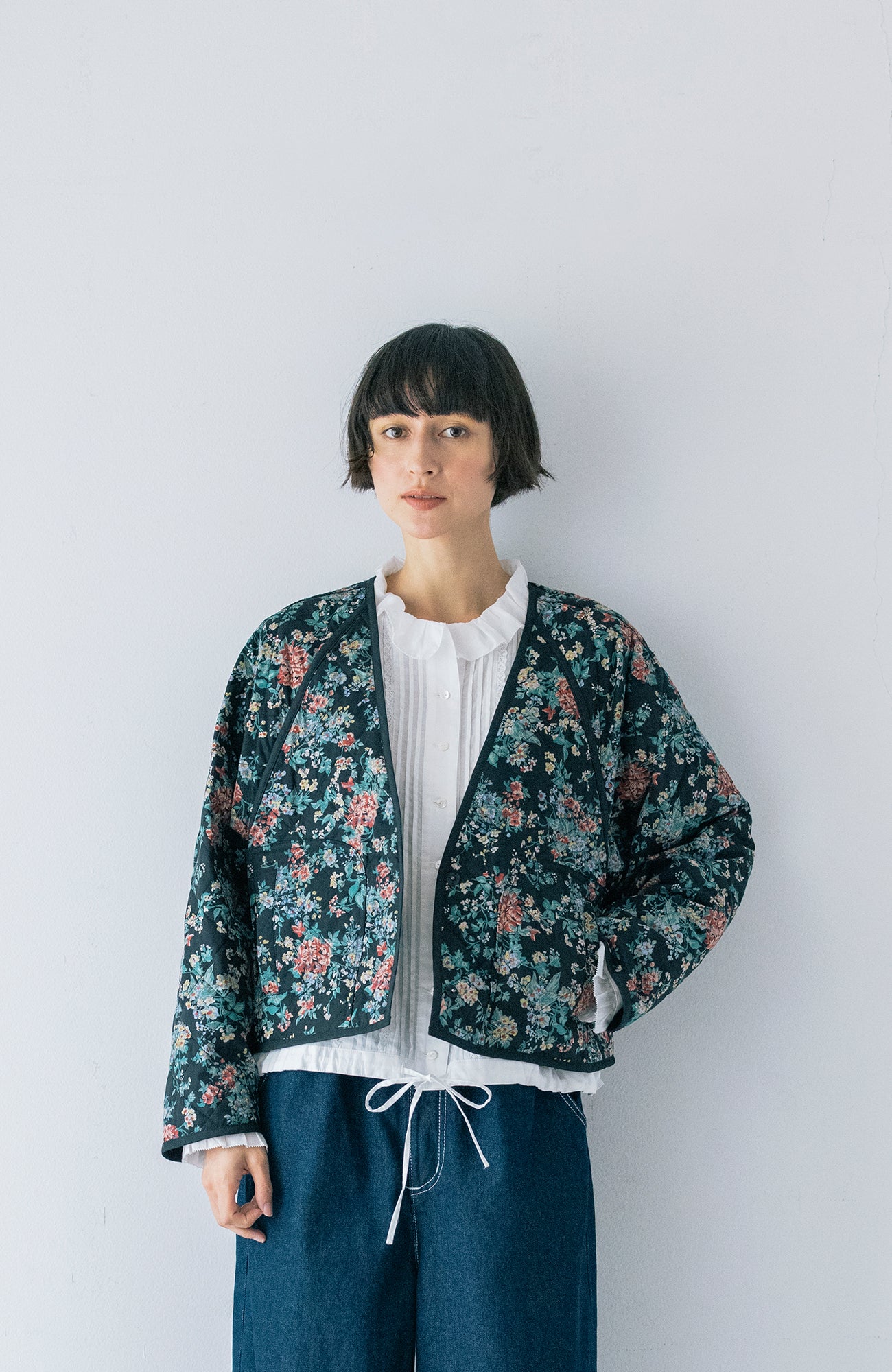 LIBERTY PRINTリバーシブルキルティングジャケット(2026-2027 Winter & Pre-spring Collection)