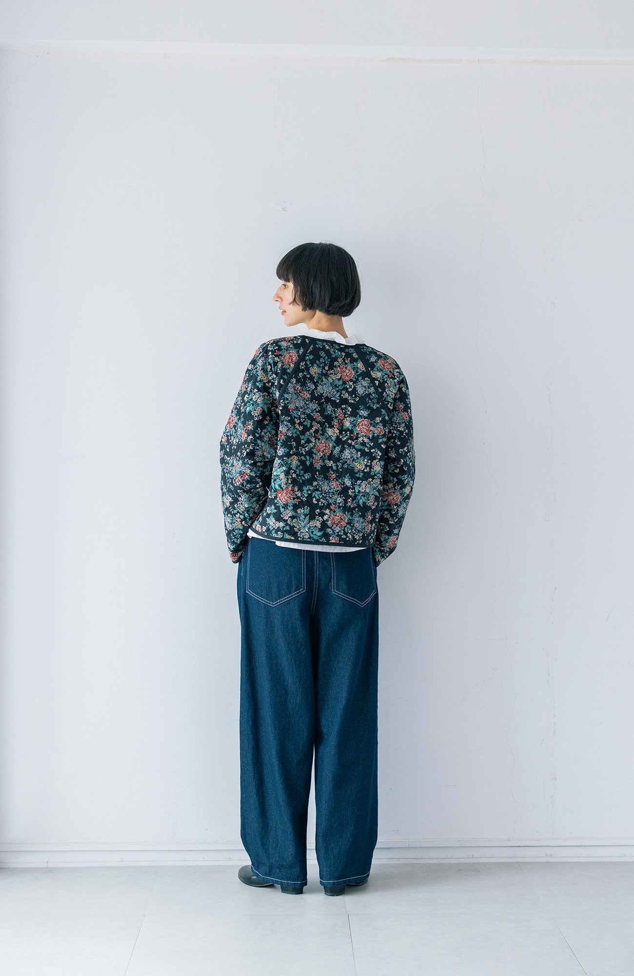 LIBERTY PRINTリバーシブルキルティングジャケット(2026-2027 Winter & Pre-spring Collection)
