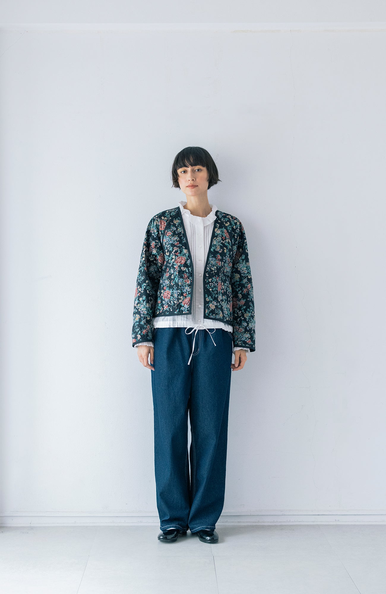 LIBERTY PRINTリバーシブルキルティングジャケット(2026-2027 Winter & Pre-spring Collection)