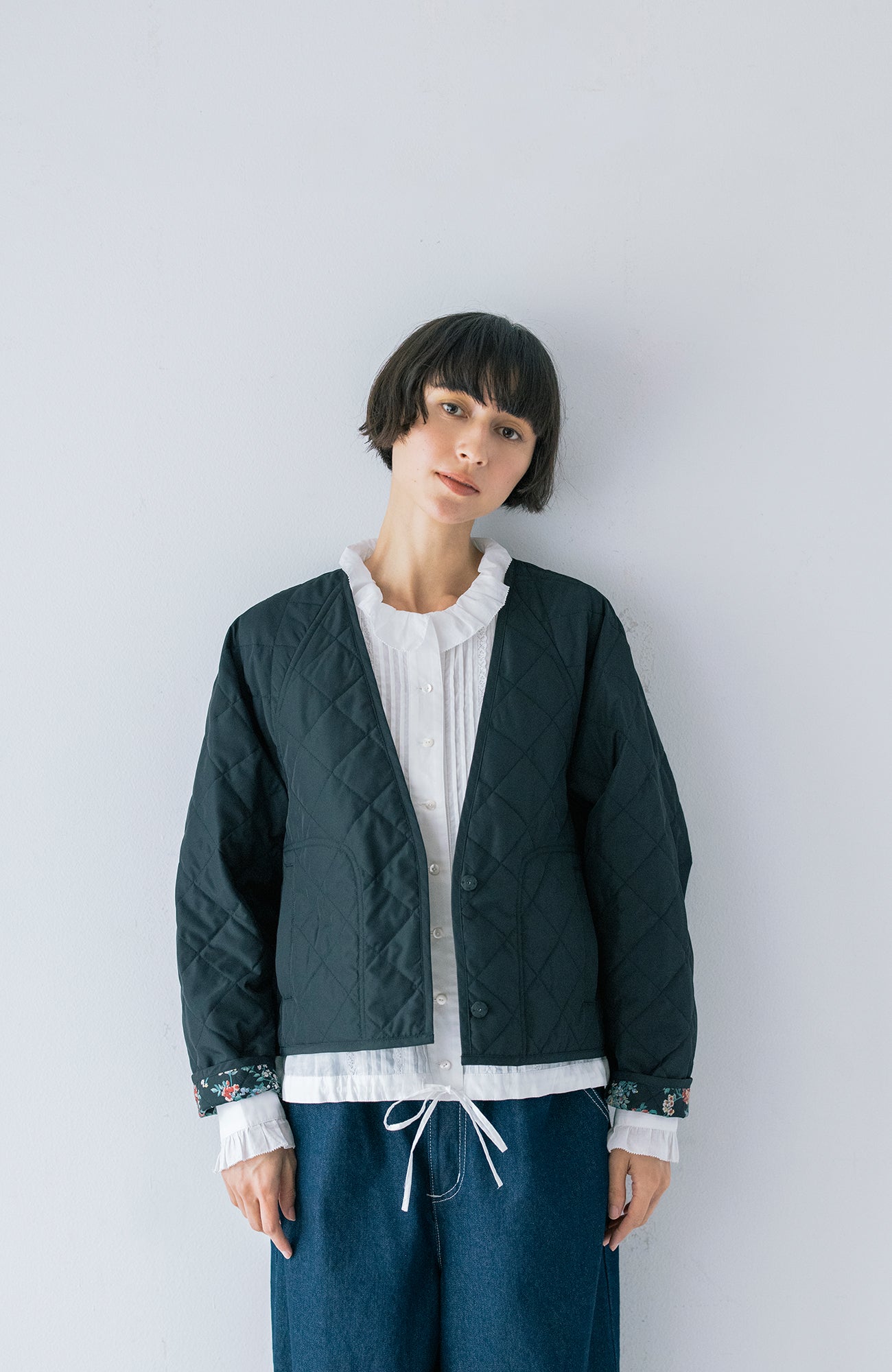 LIBERTY PRINTリバーシブルキルティングジャケット(2026-2027 Winter & Pre-spring Collection)