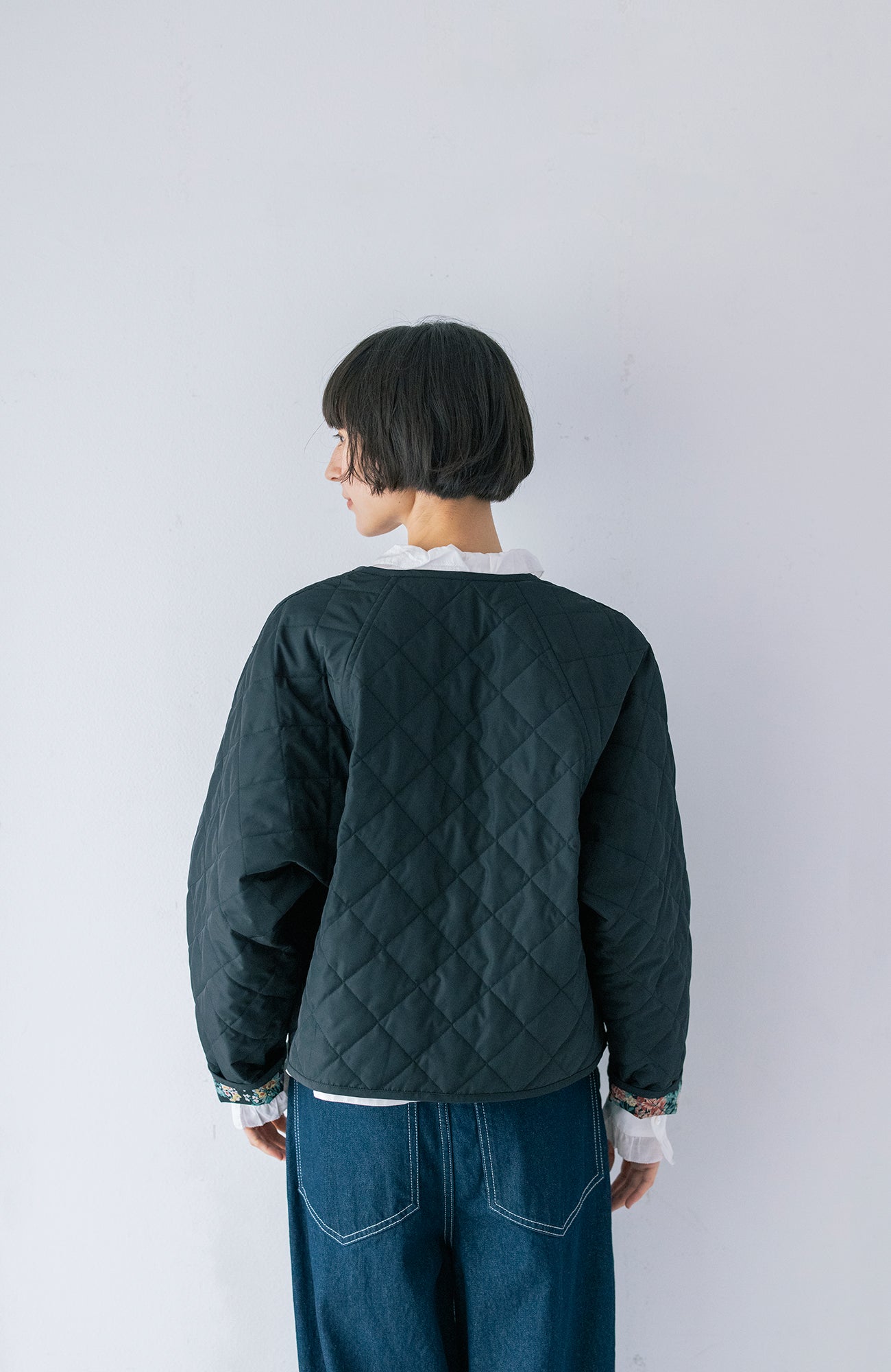 LIBERTY PRINTリバーシブルキルティングジャケット(2026-2027 Winter & Pre-spring Collection)