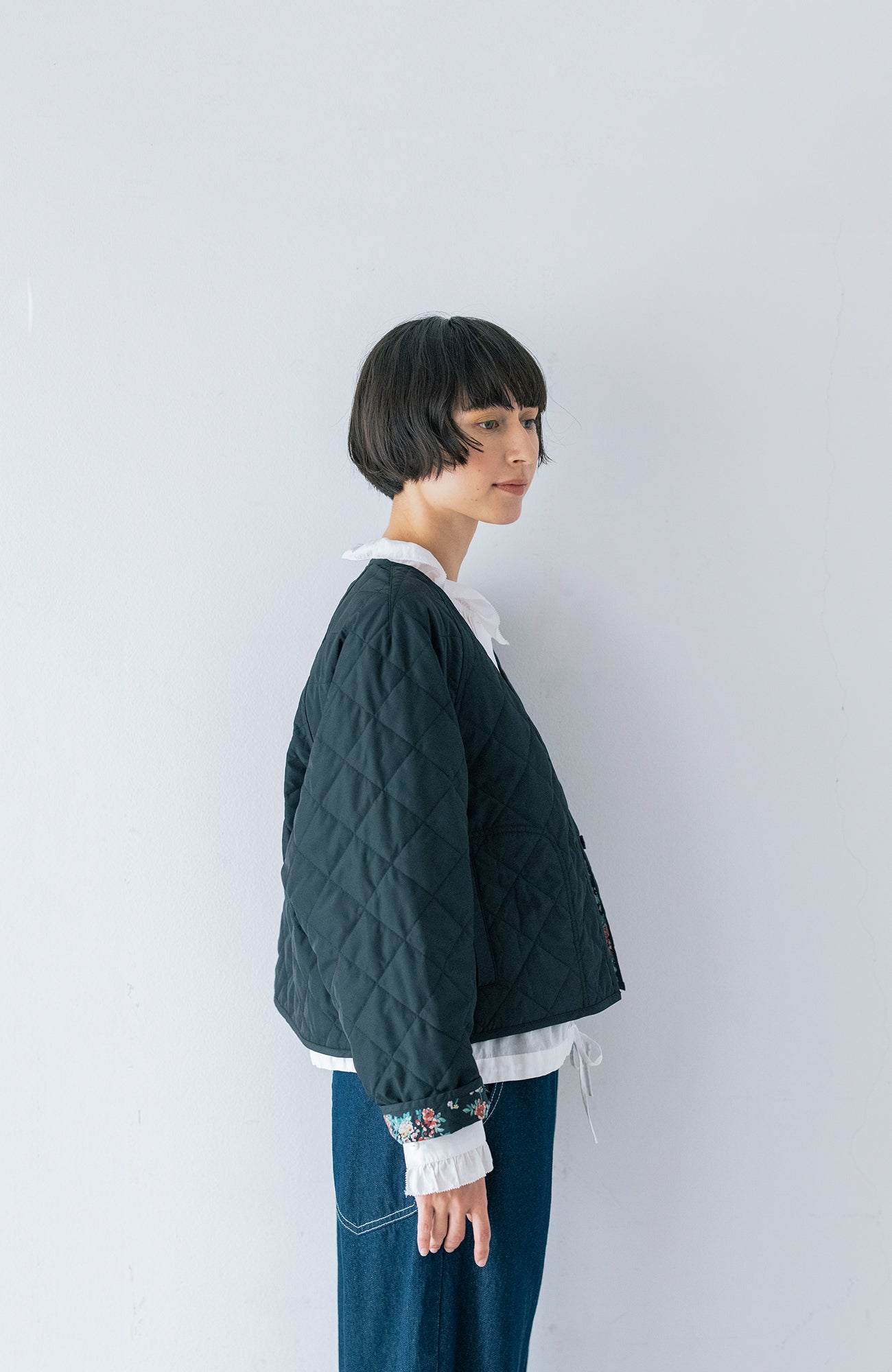 LIBERTY PRINTリバーシブルキルティングジャケット(2026-2027 Winter & Pre-spring Collection)