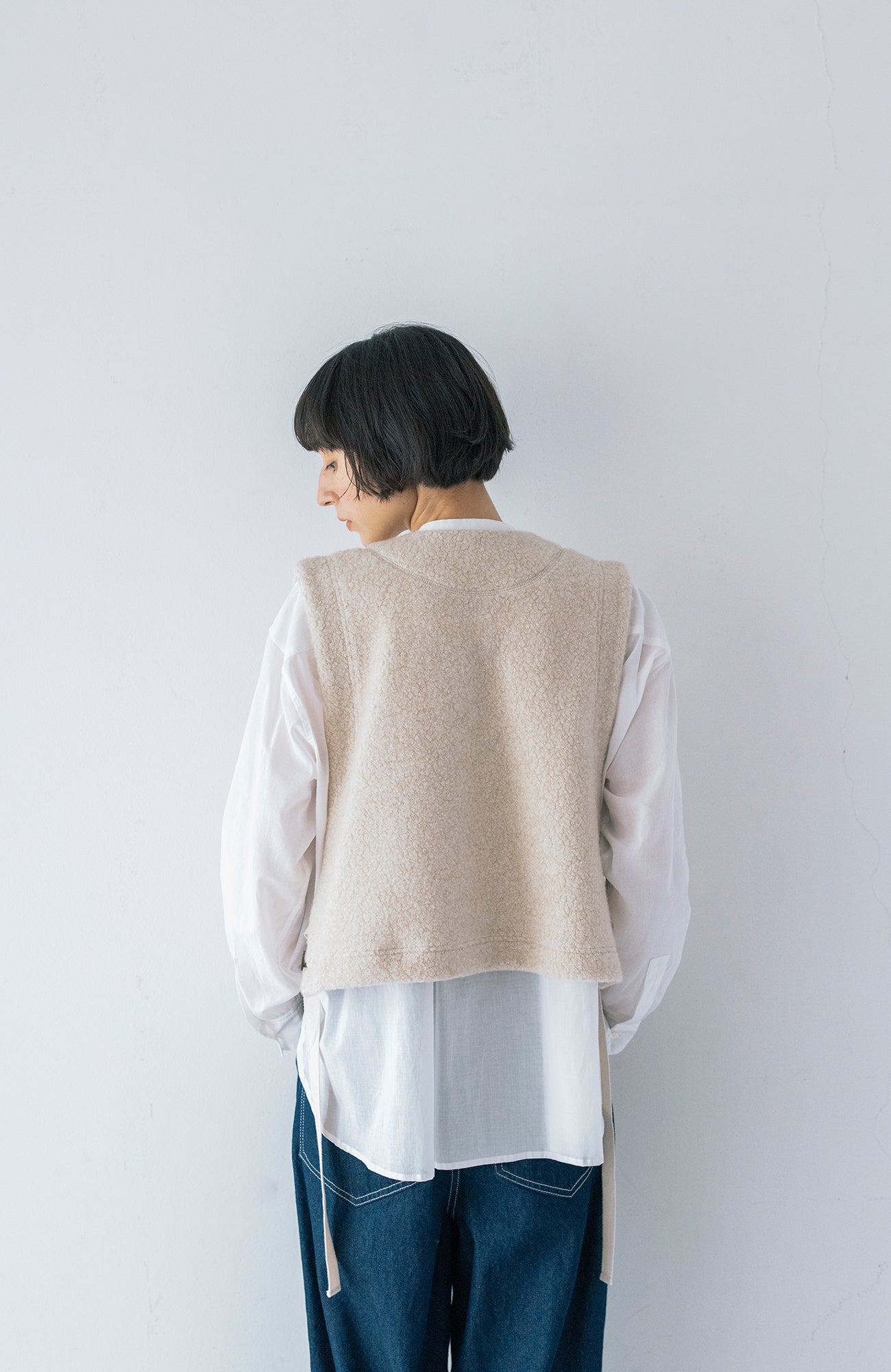 ウールパイルベスト(2026-2027 Winter & Pre-spring Collection)