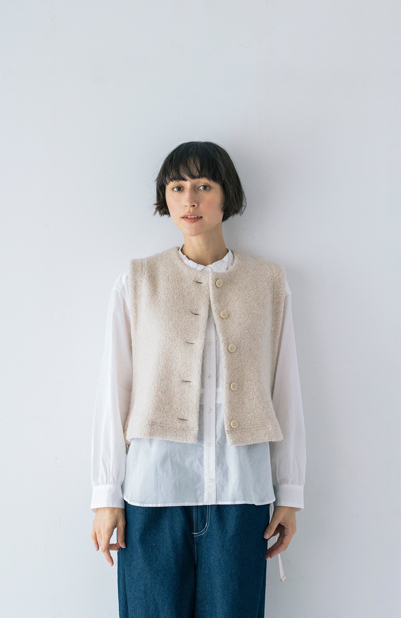 ウールパイルベスト(2026-2027 Winter & Pre-spring Collection)