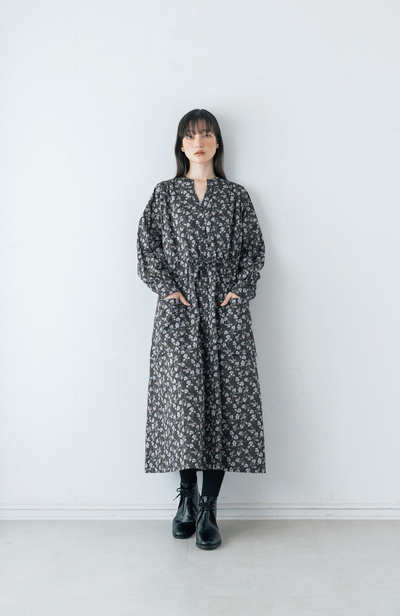 LIBERTY PRINTシャツドレス(2025-2026 Winter & Pre-spring Collection)