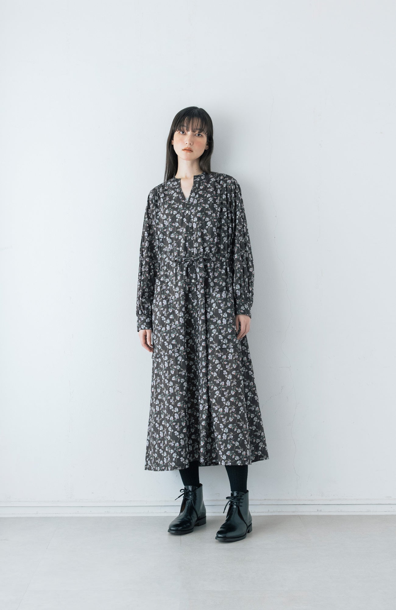 LIBERTY PRINTシャツドレス(2025-2026 Winter & Pre-spring Collection)