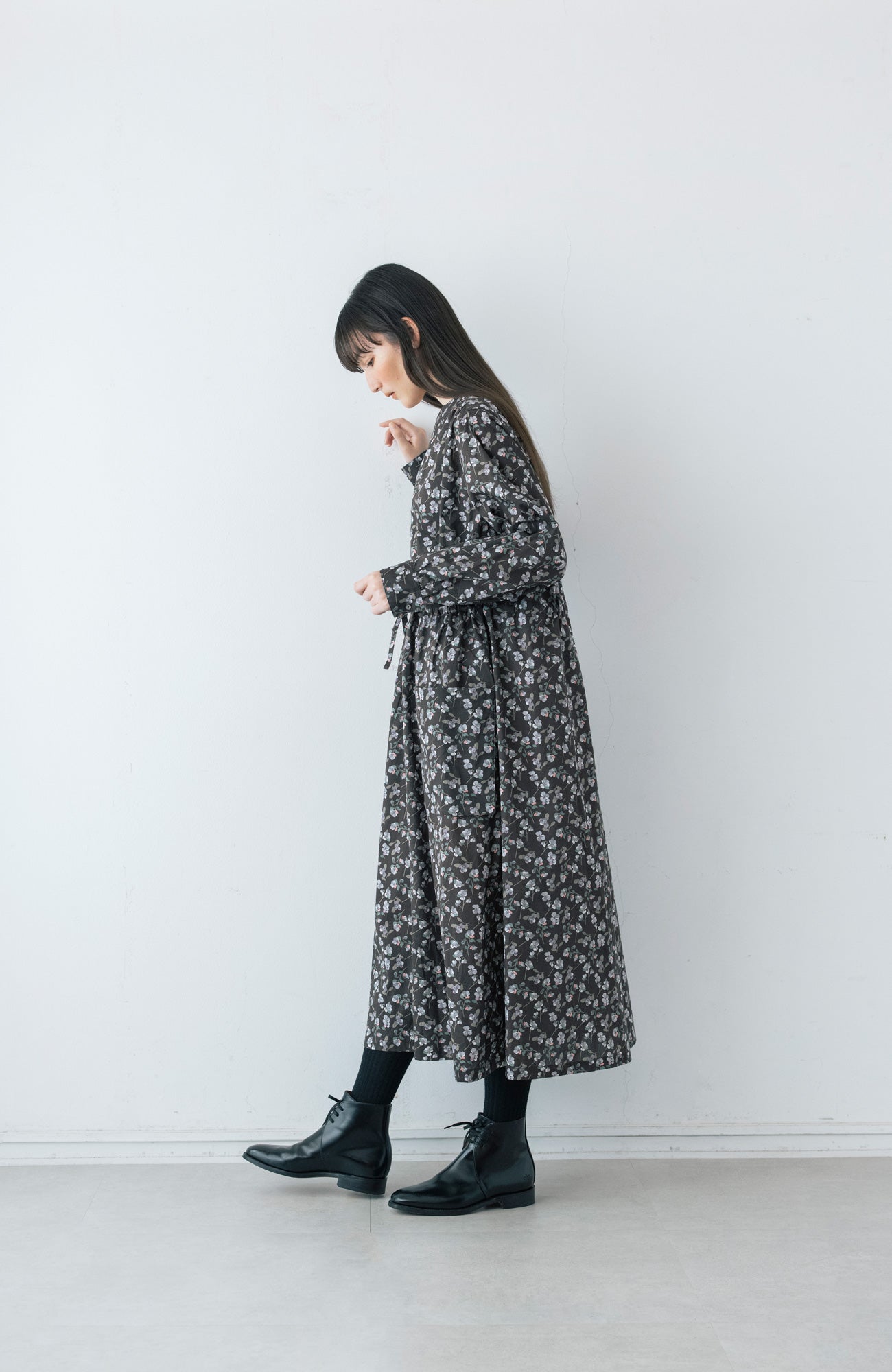 LIBERTY PRINTシャツドレス(2025-2026 Winter & Pre-spring Collection)