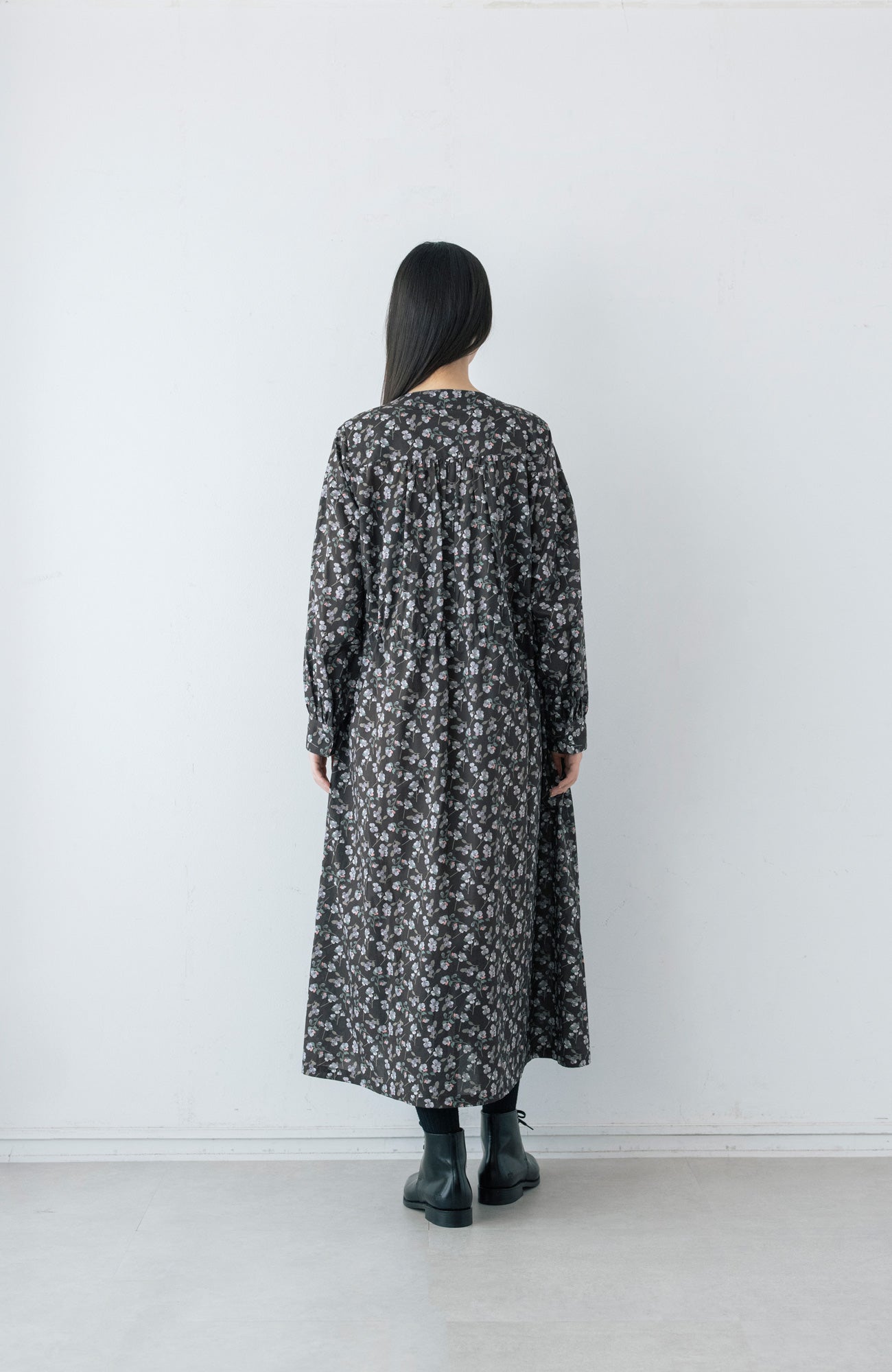 LIBERTY PRINTシャツドレス(2025-2026 Winter & Pre-spring Collection)