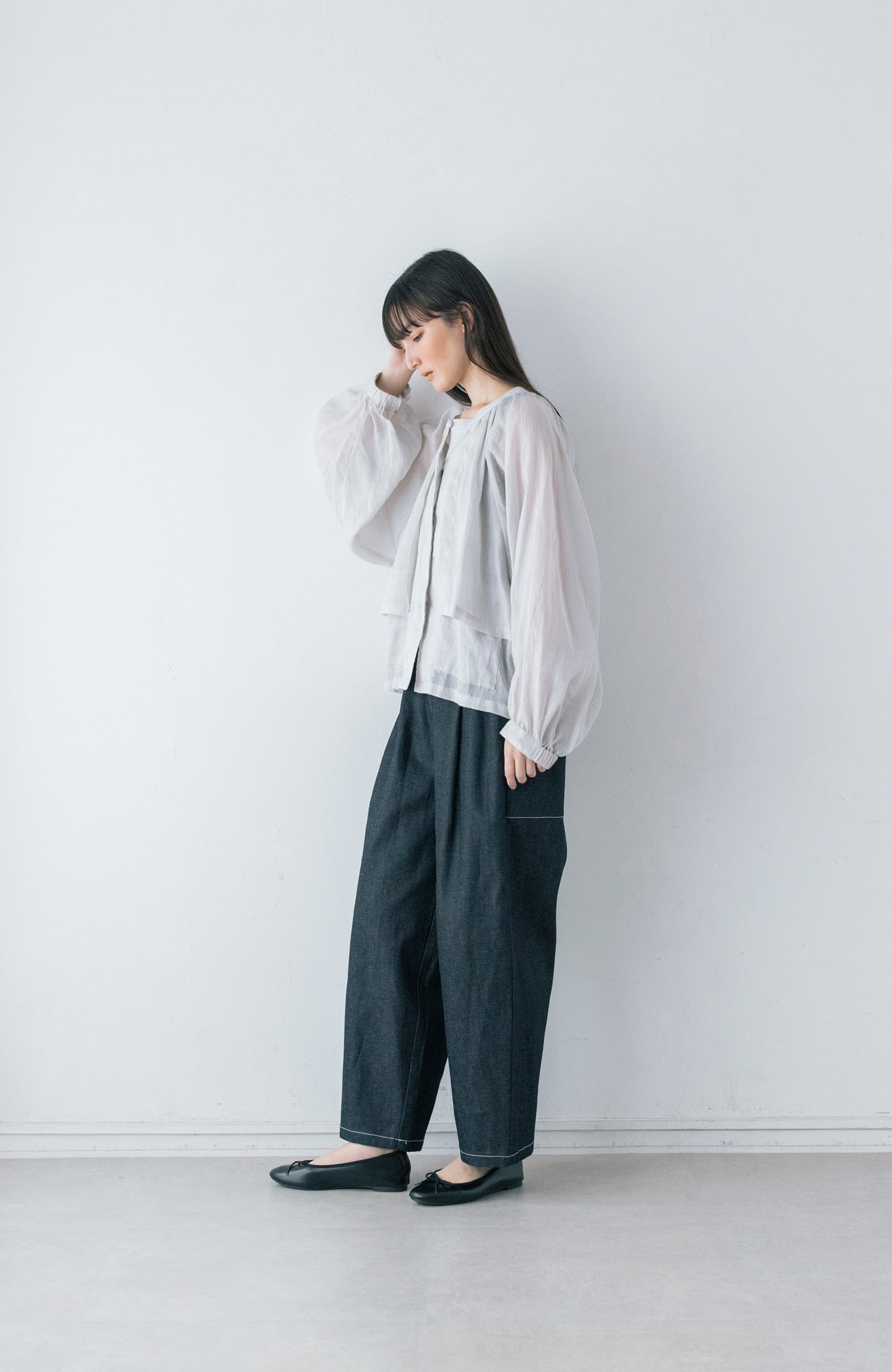 リネンブルゾン(2025-2026 Winter & Pre-spring Collection)