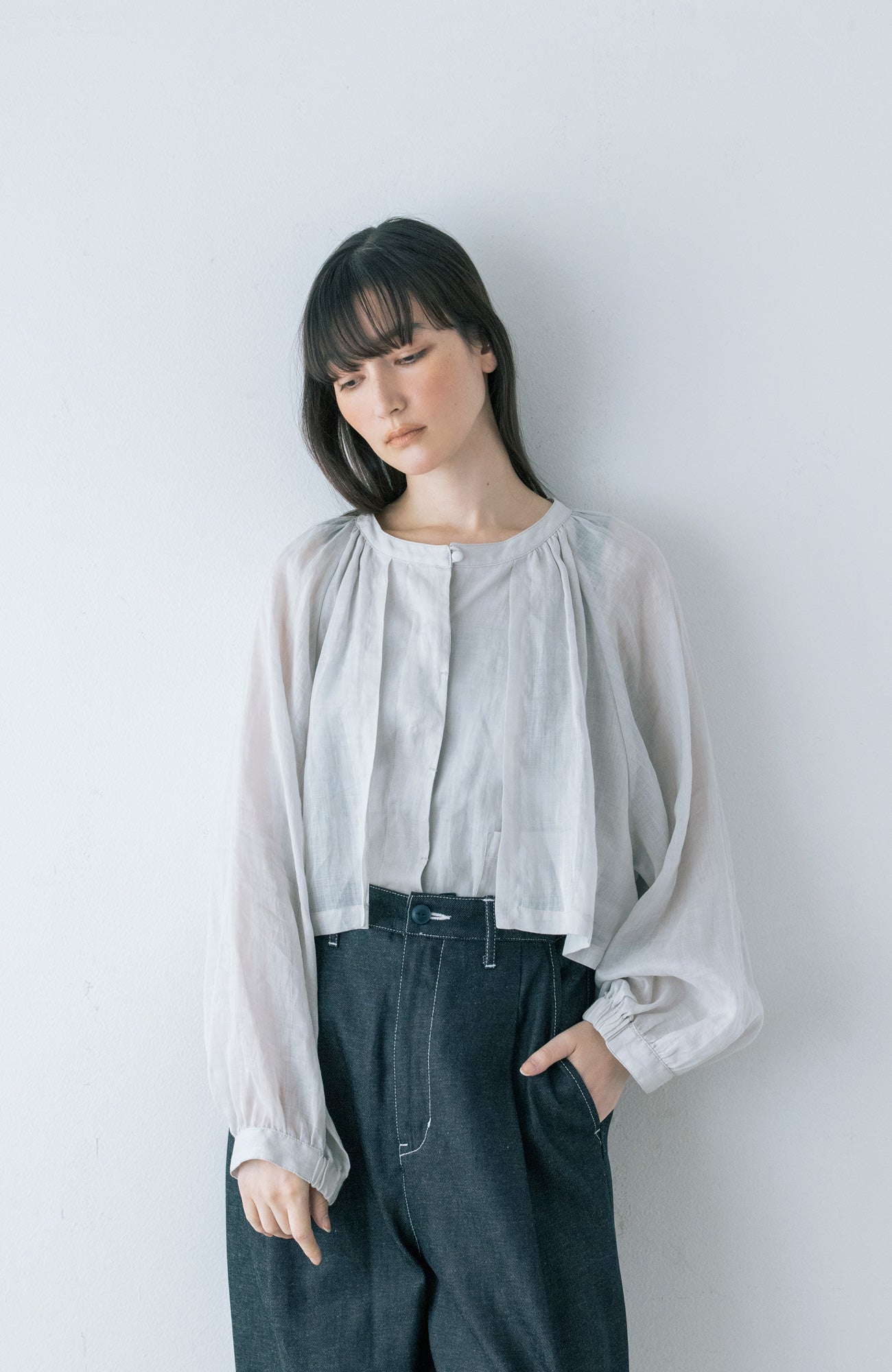 リネンブルゾン(2025-2026 Winter & Pre-spring Collection)