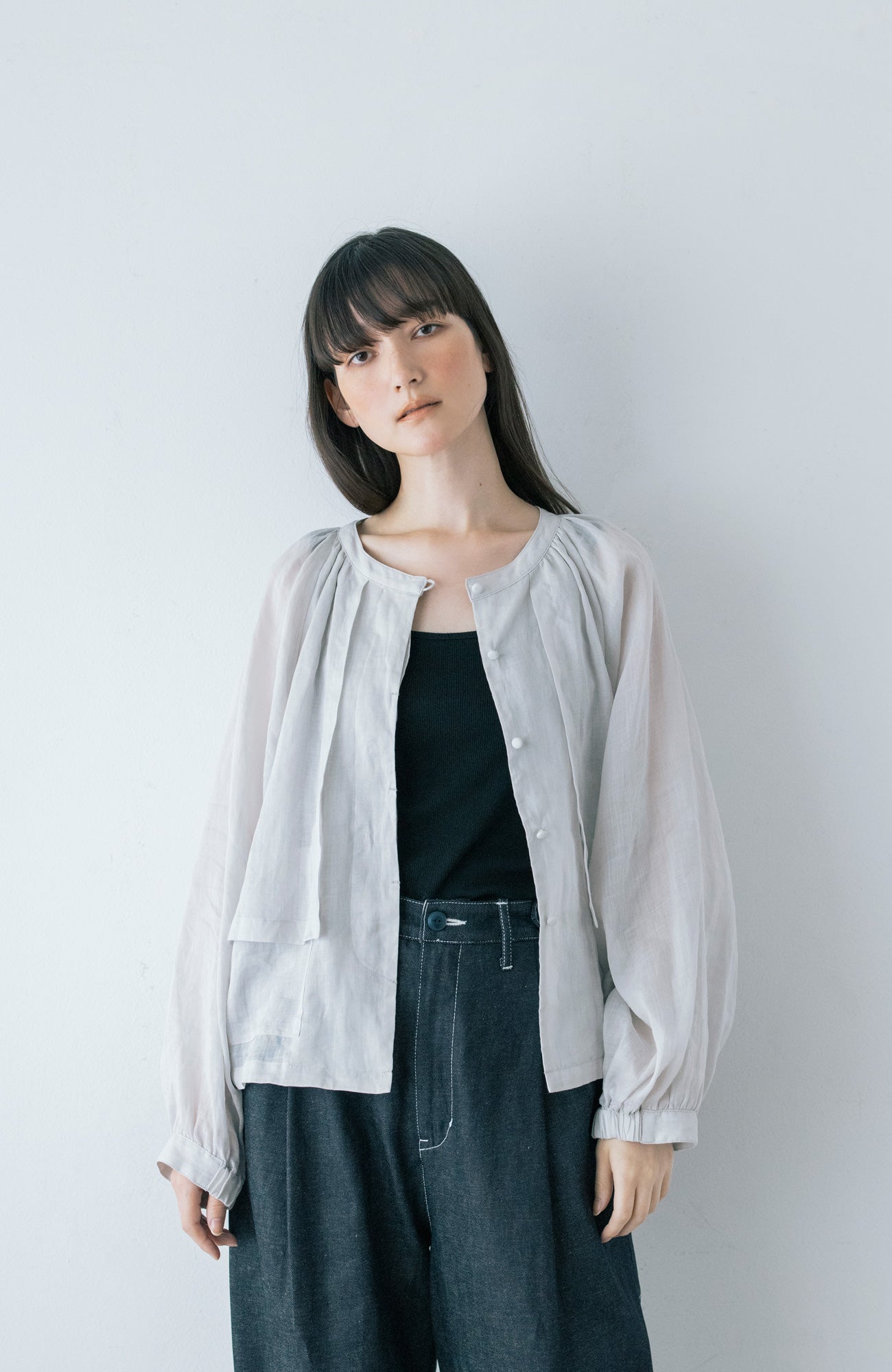リネンブルゾン(2025-2026 Winter & Pre-spring Collection)