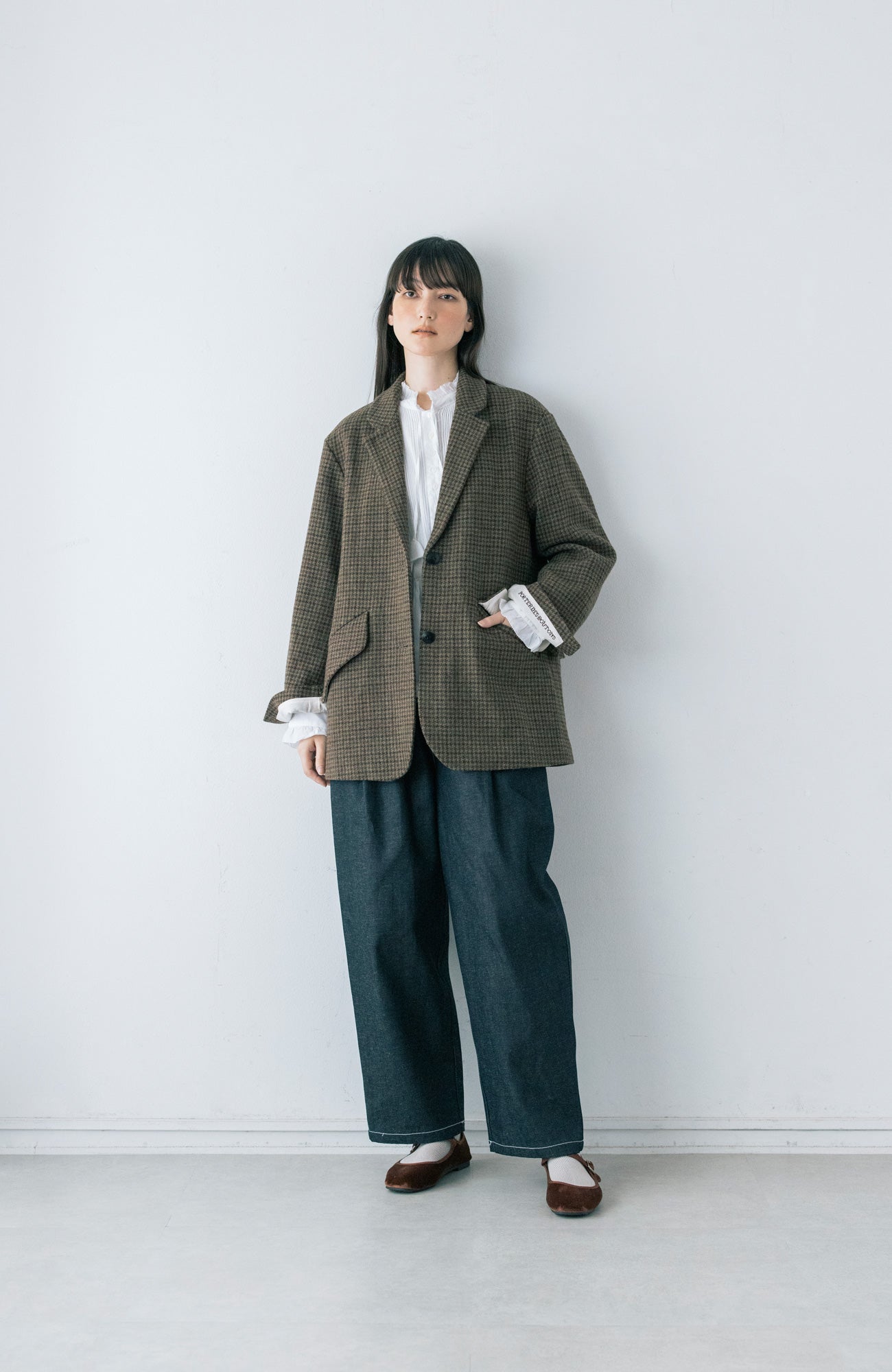 ジャケット/ウールチェック(2025 Autumn & Winter Collection)
