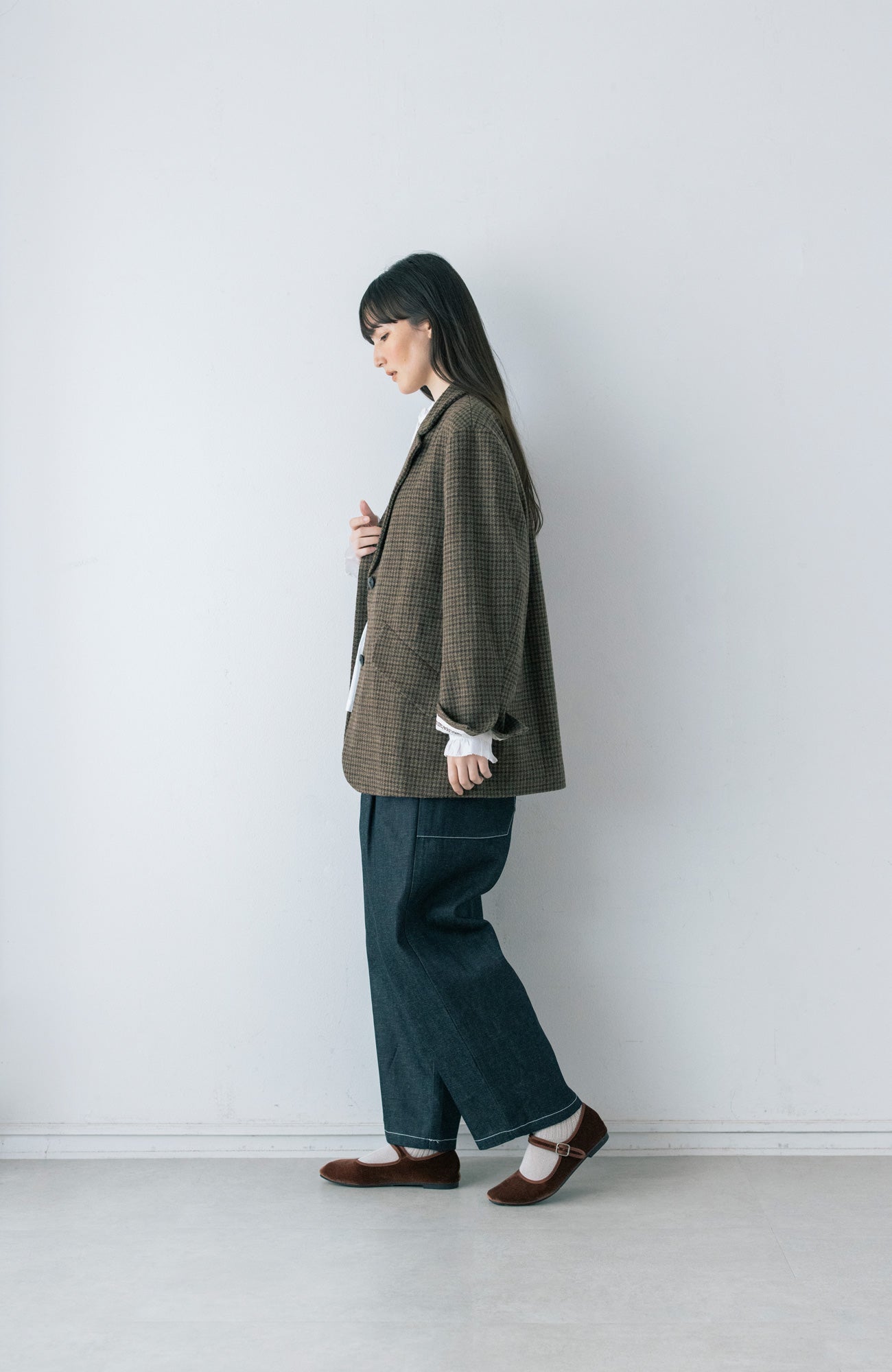 ジャケット/ウールチェック(2025 Autumn & Winter Collection)