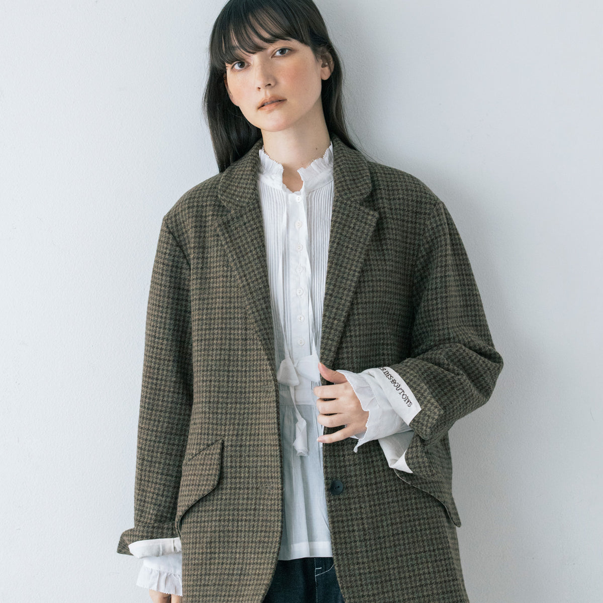 ジャケット/ウールチェック(2025 Autumn & Winter Collection)