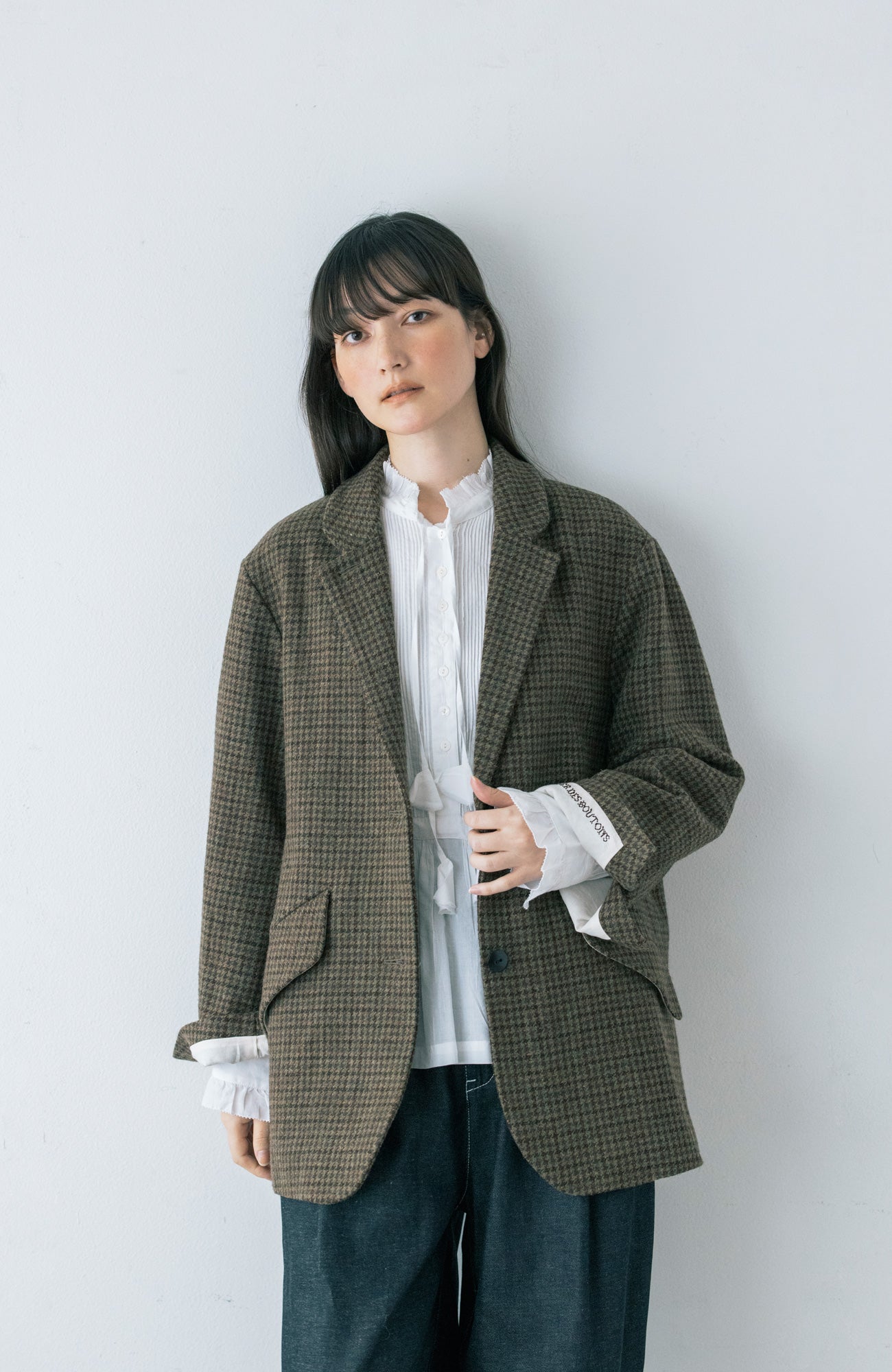 ジャケット/ウールチェック(2025 Autumn & Winter Collection)