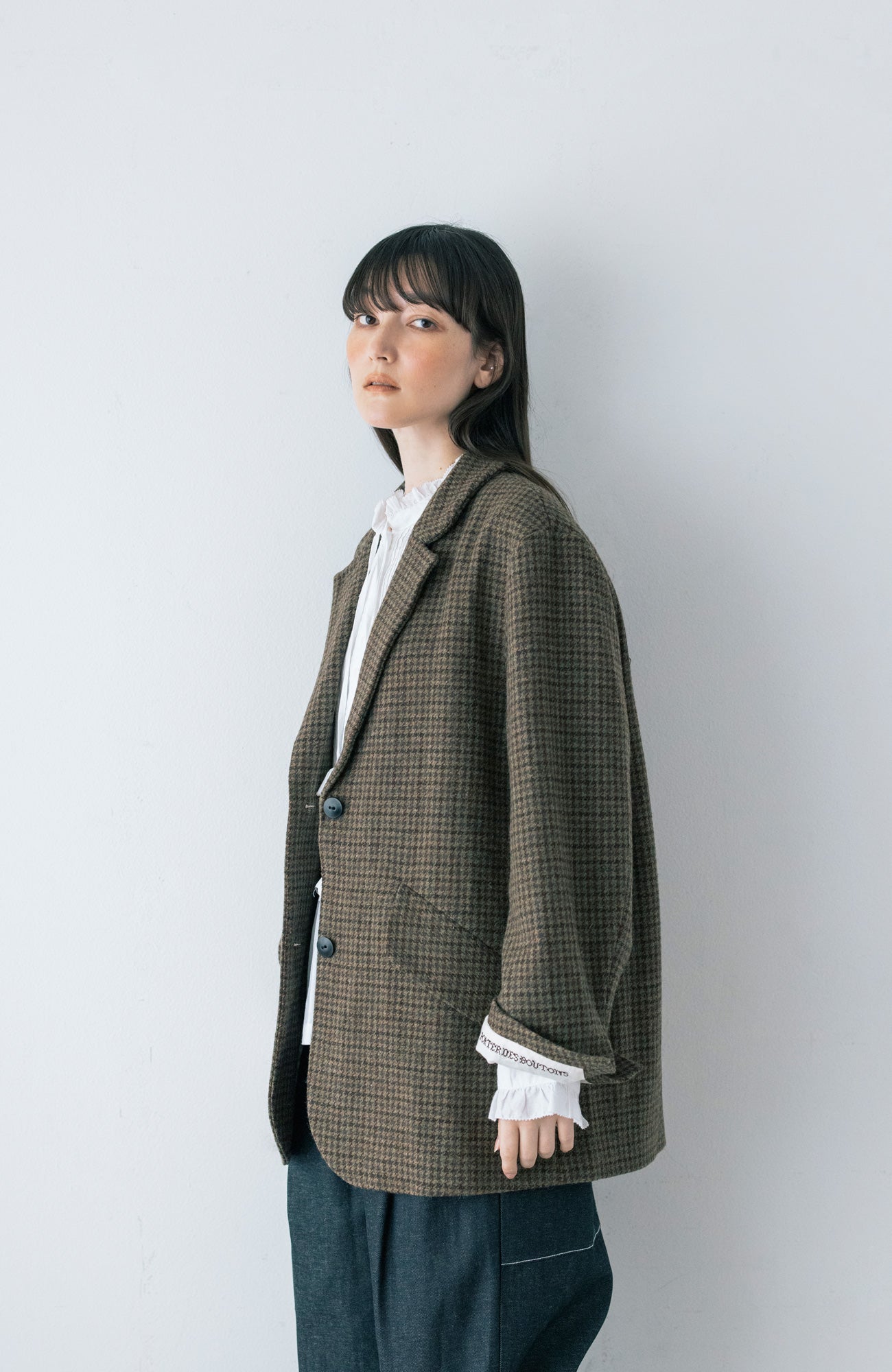 ジャケット/ウールチェック(2025 Autumn & Winter Collection)