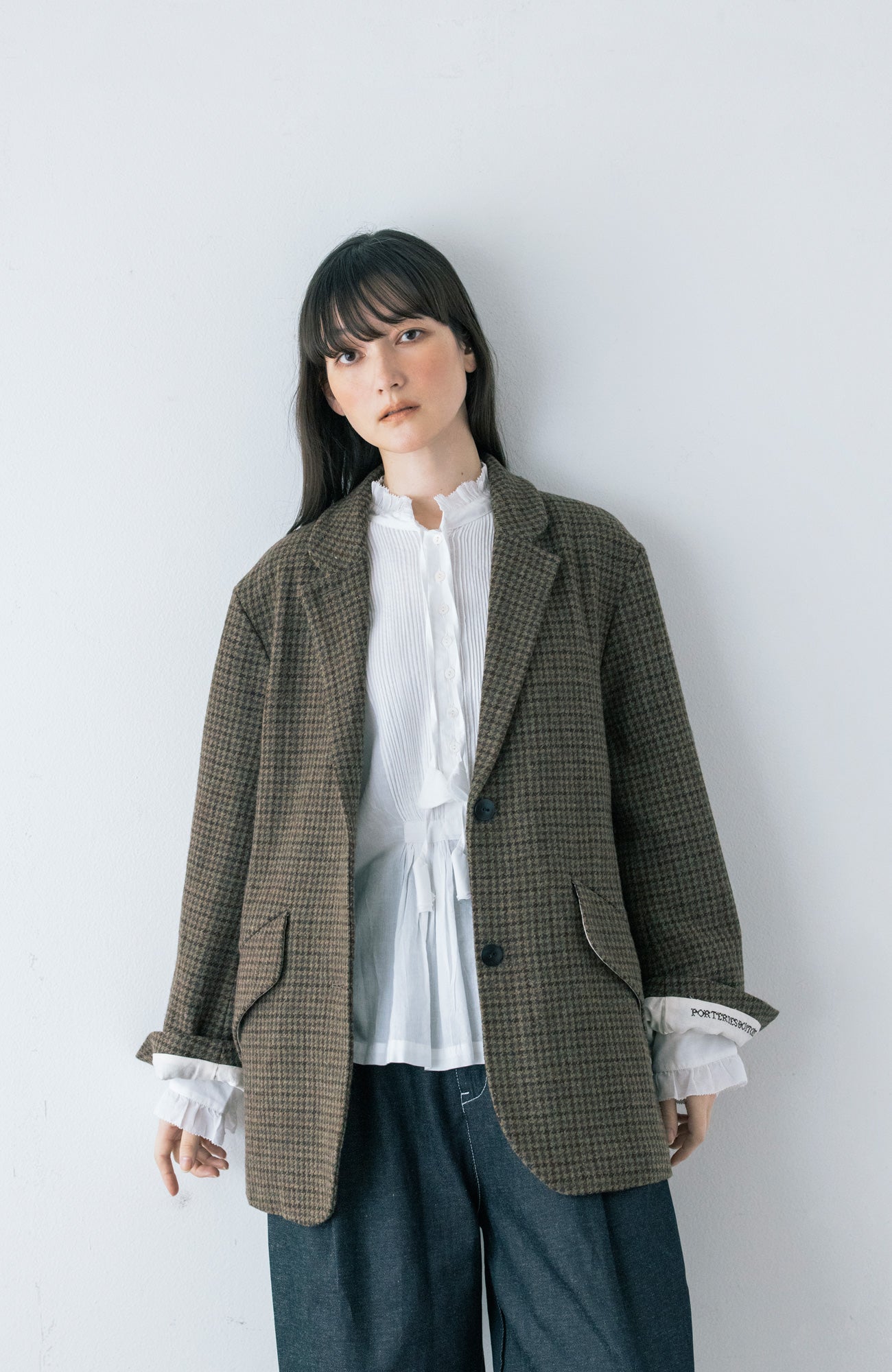 ジャケット/ウールチェック(2025 Autumn & Winter Collection)
