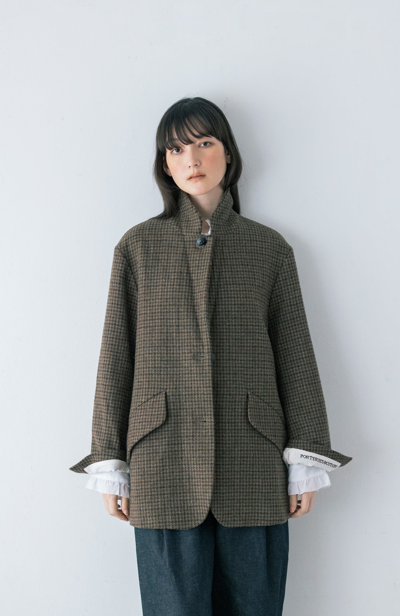ジャケット/ウールチェック(2025 Autumn & Winter Collection)