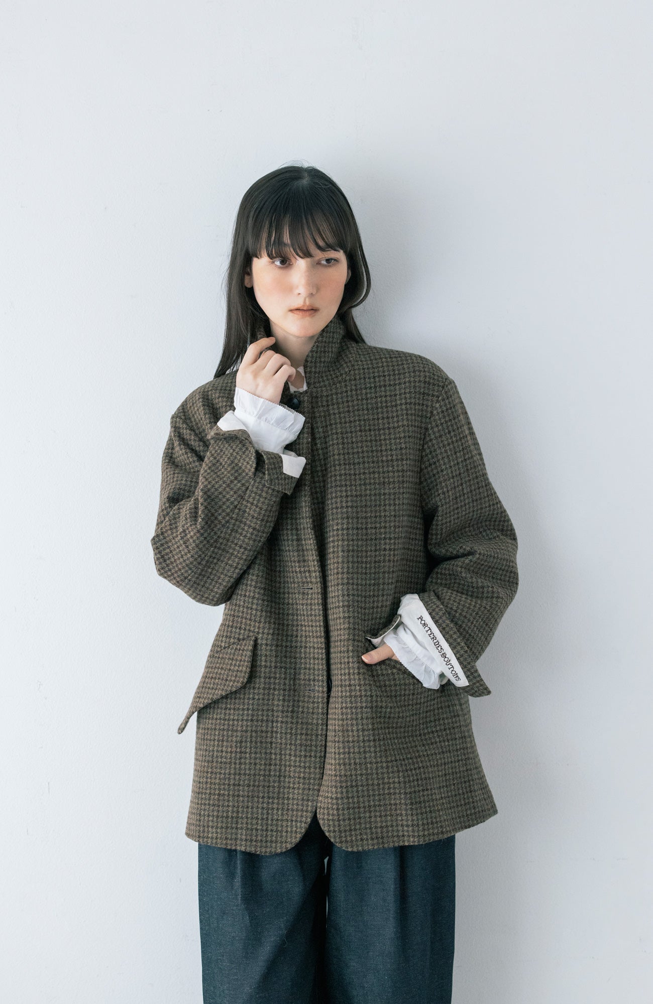ジャケット/ウールチェック(2025 Autumn & Winter Collection)